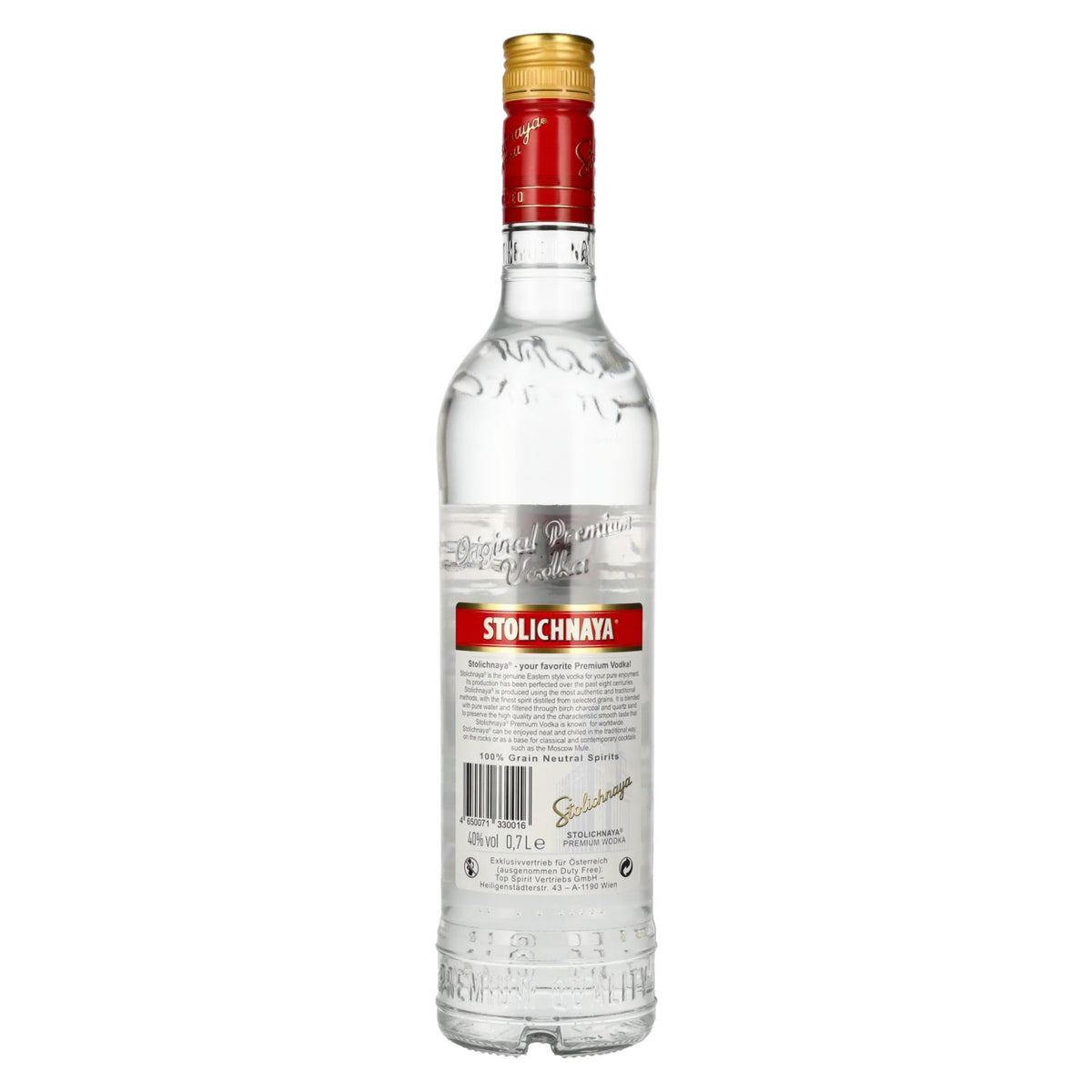 Stolichnaya Premium Vodka FKP 40% vol. 0.7 l
