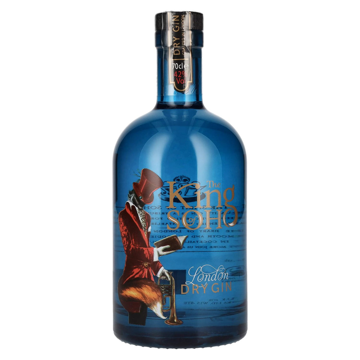 The King of Soho London Dry Gin 42% Vol. 0.7l