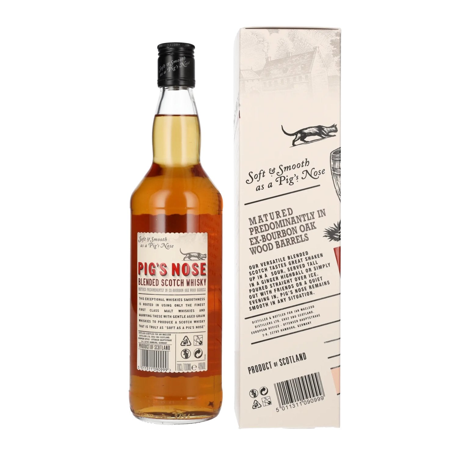 Pig's Nose Blended Scotch Whisky 40% Vol. 0,7l in Geschenkbox