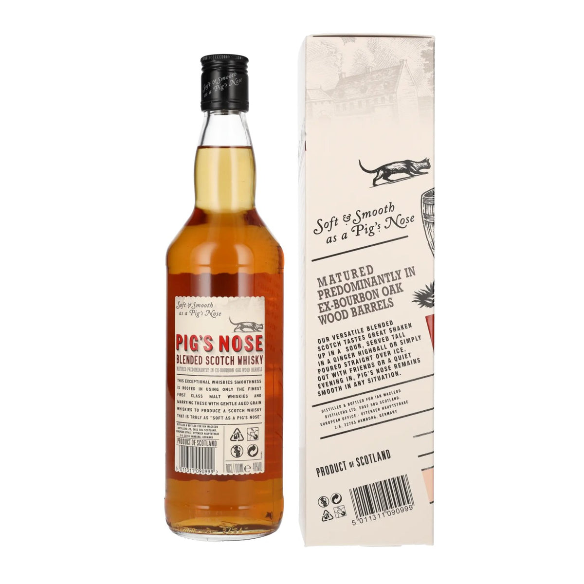 Pig's Nose Blended Scotch Whisky 40% Vol. 0.7l in Gift Box