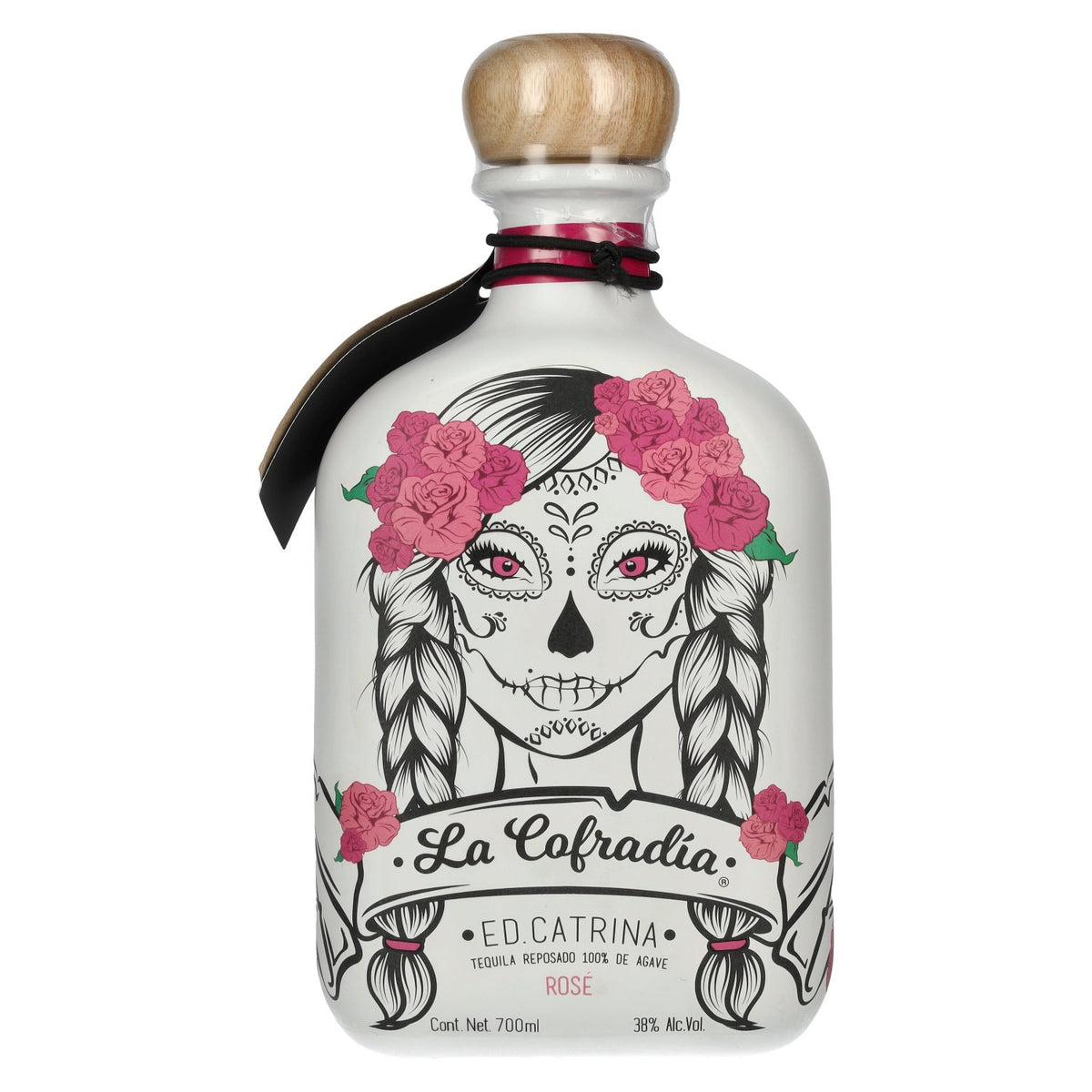 La Cofradia ED. CATRINA Tequila Rosé Reposado 100% Agave 38% Vol. 0.7l