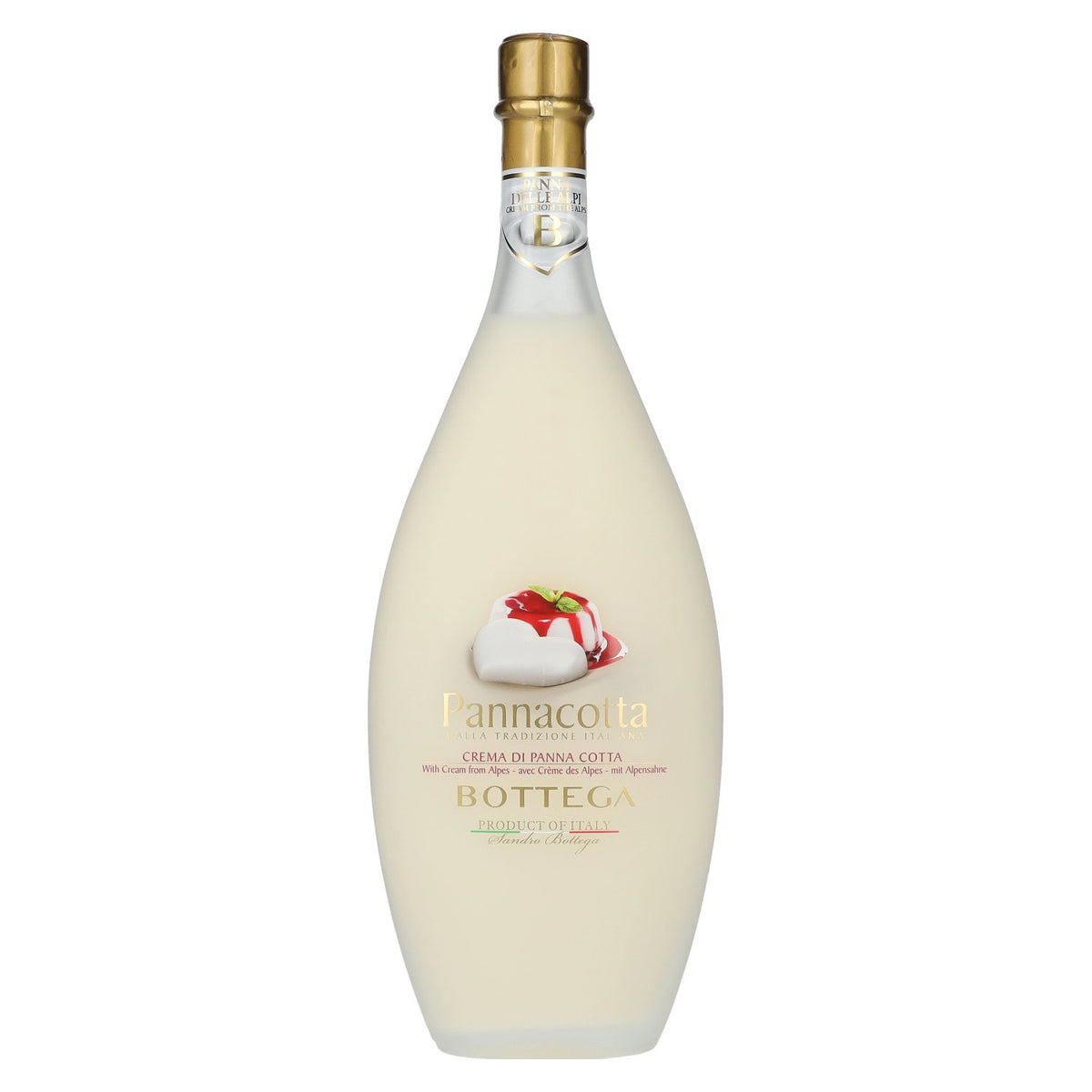 Bottega Crema di PANNACOTTA Cream Liqueur 15% Vol. 0,5l