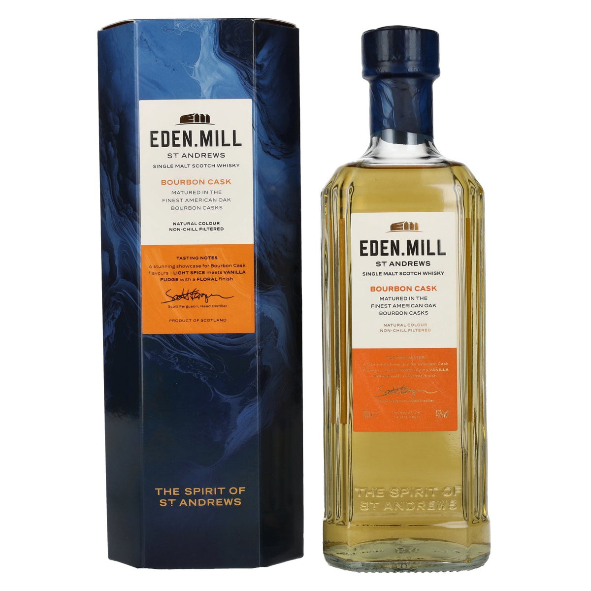 Eden Mill BOURBON CASK Single Malt Whisky 46% Vol. 0,7l in Geschenkbox