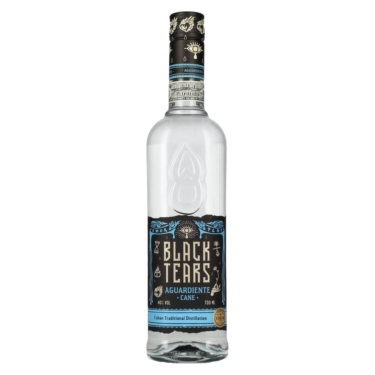 Black Tears Aguardiente Cane 40% ABV 0.7l
