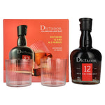 Dictador 12 Years Old ICON RESERVE Colombian Rum 40% ABV 0.7l in a gift box with 2 glasses