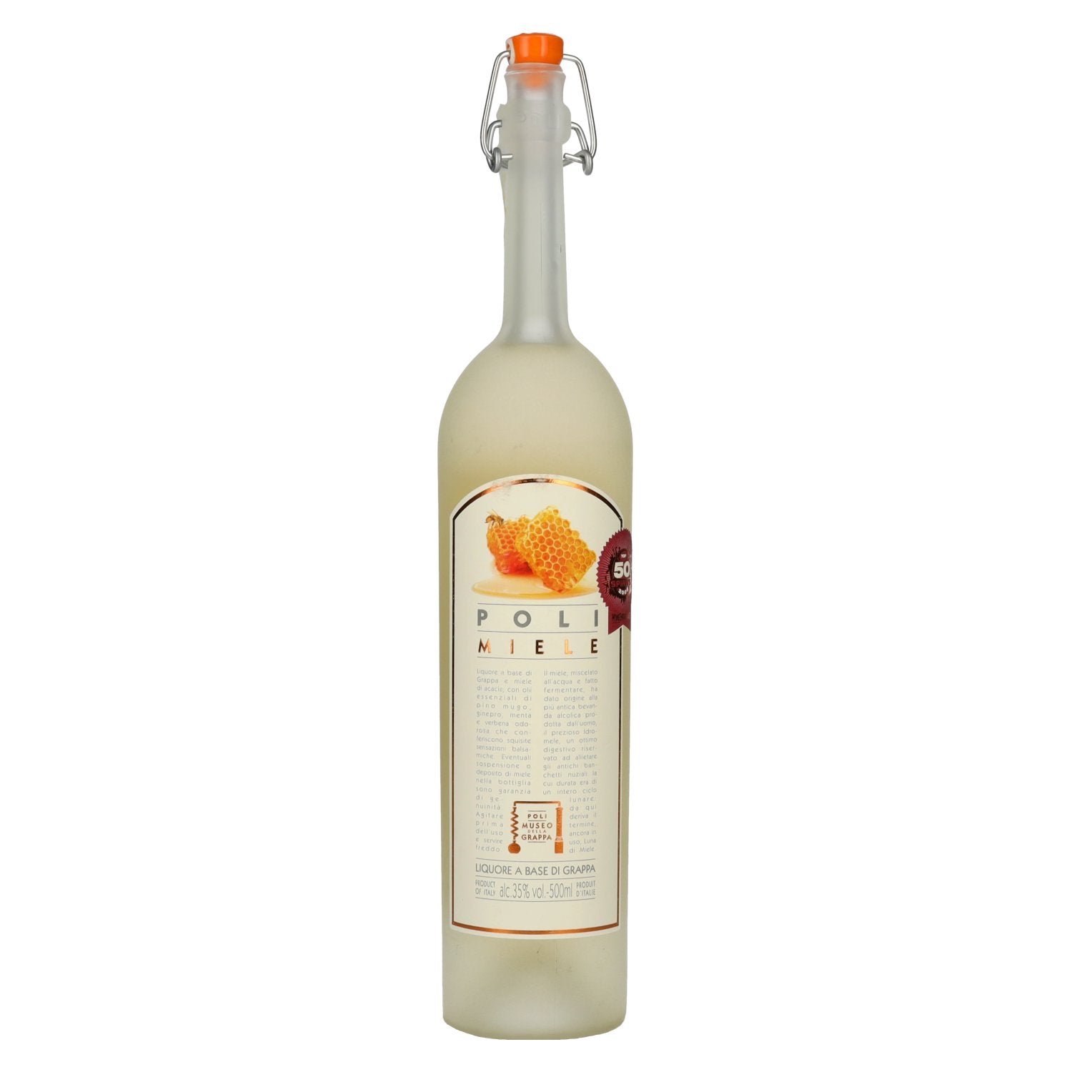 Poli Honey Liqueur with Grappa 35% Vol. 0.5L