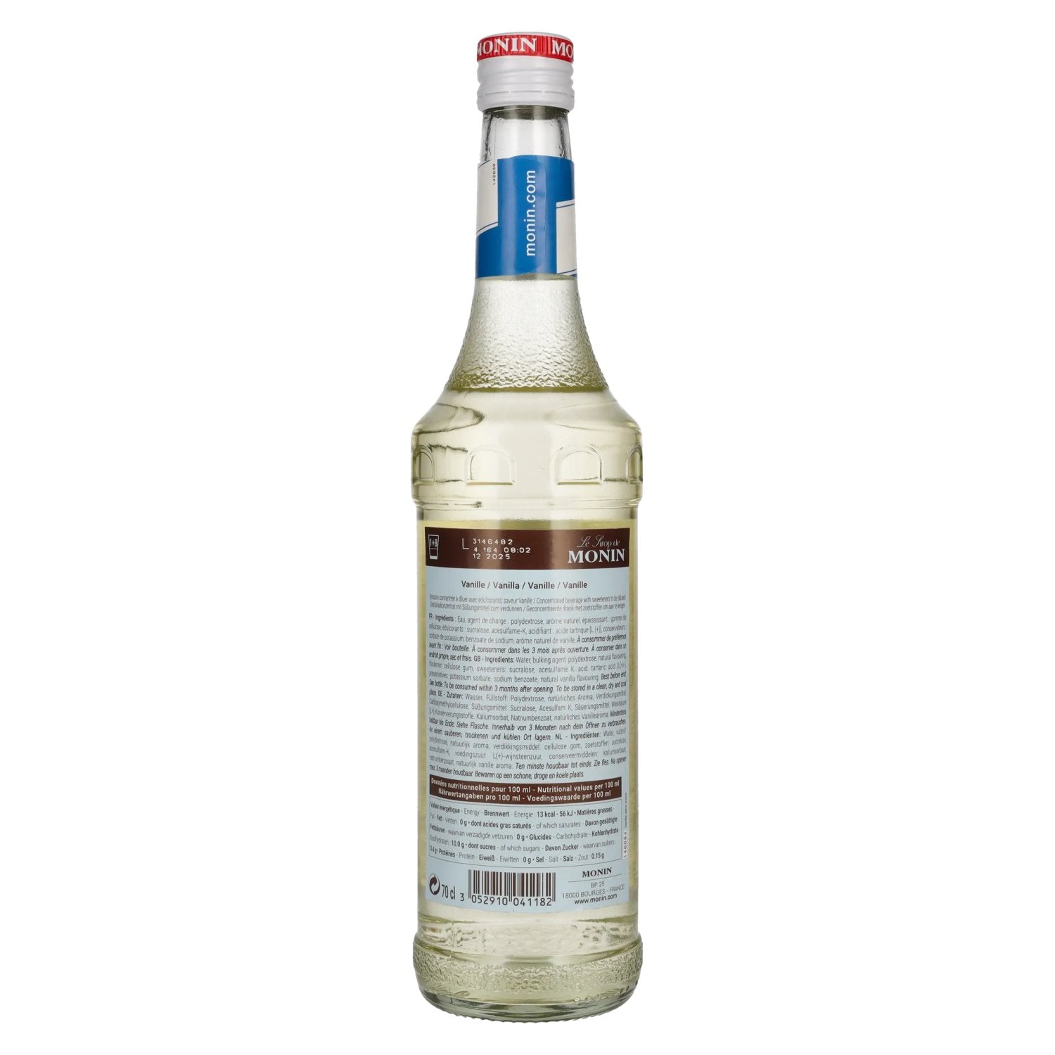 Le Sirop de Monin VANILLE ZUCKERFREI 0,7l