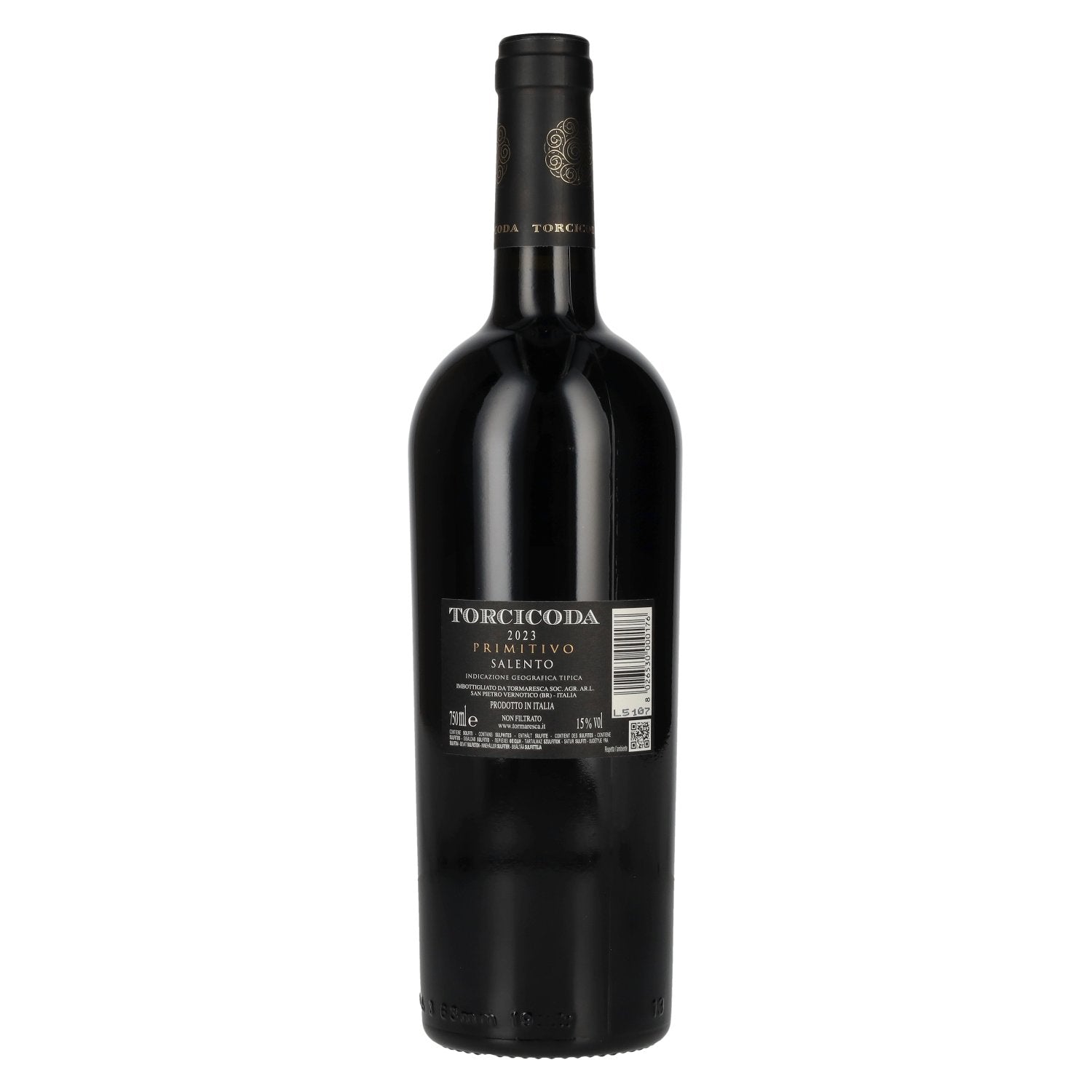Tormaresca Torcicoda Primitivo Salento IGT 2023 15% Vol. 0,75l