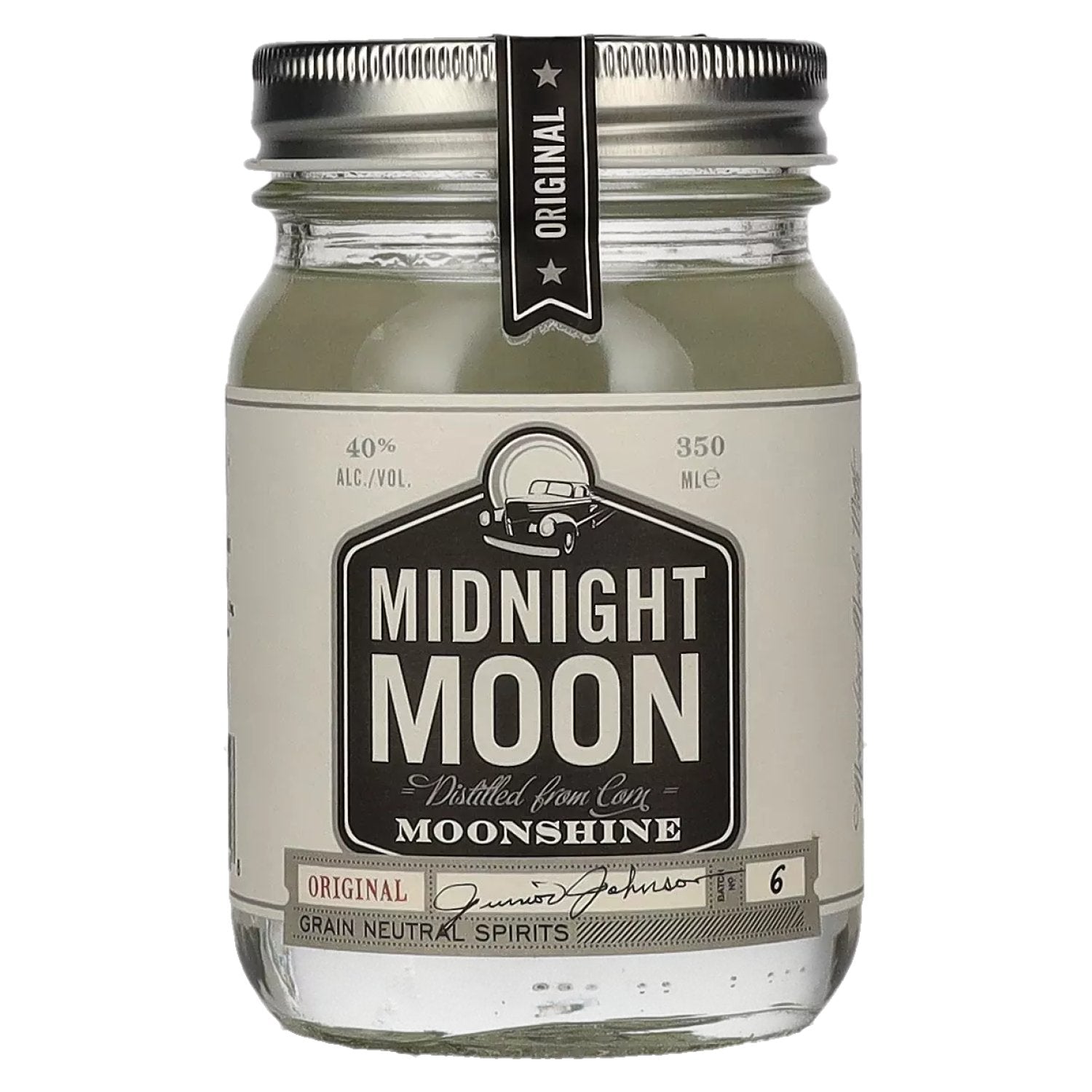 Midnight Moon Moonshine ORIGINAL grain brandy 40% vol. 0.35l