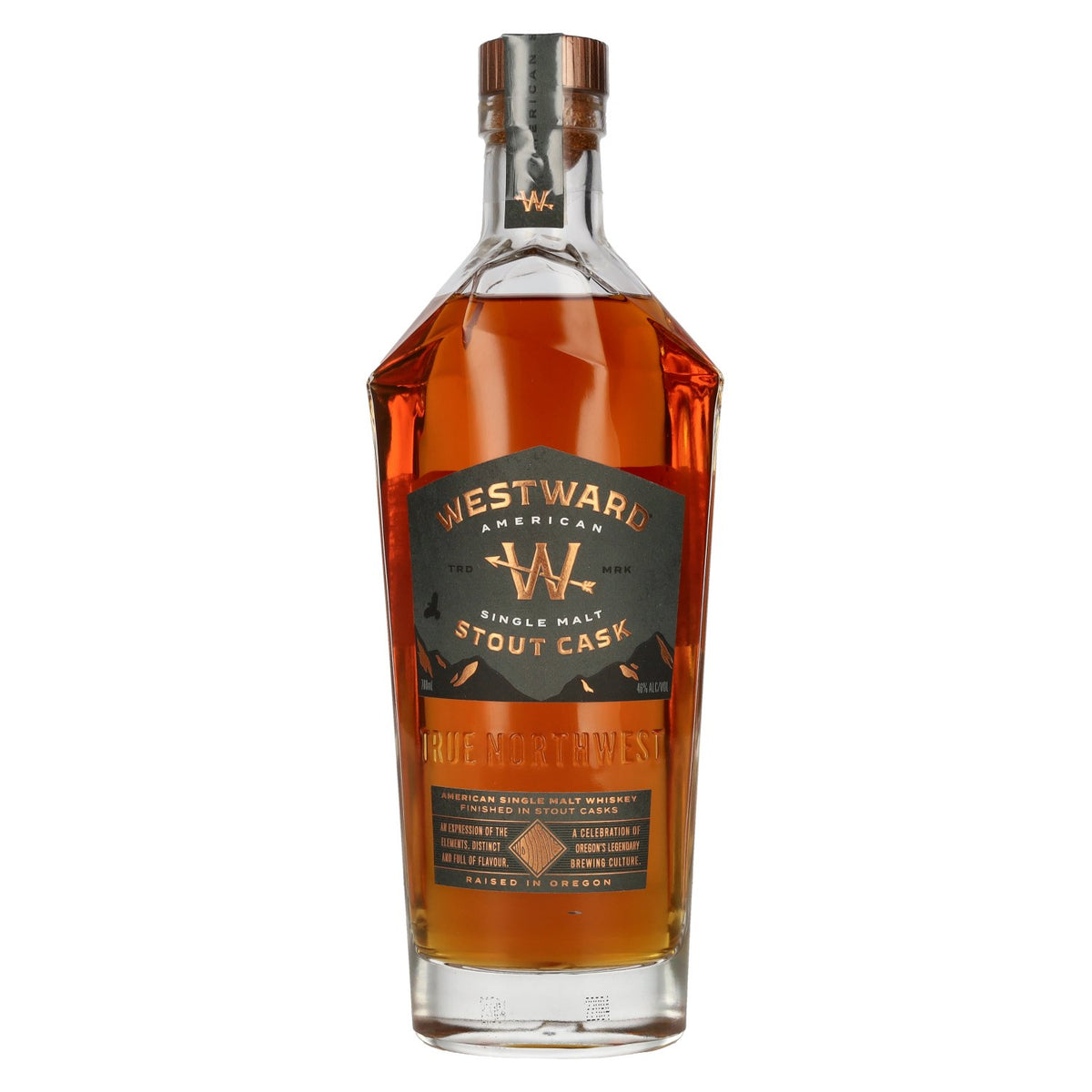 Westward American Single Malt Whiskey Stout Cask 46% Vol. 0.7L