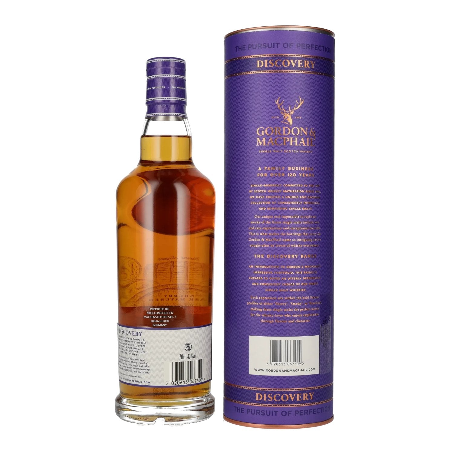 Gordon & MacPhail BUNNAHABHAIN 11 Years Old DISCOVERY Single Malt 43% Vol. 0.7l in gift box