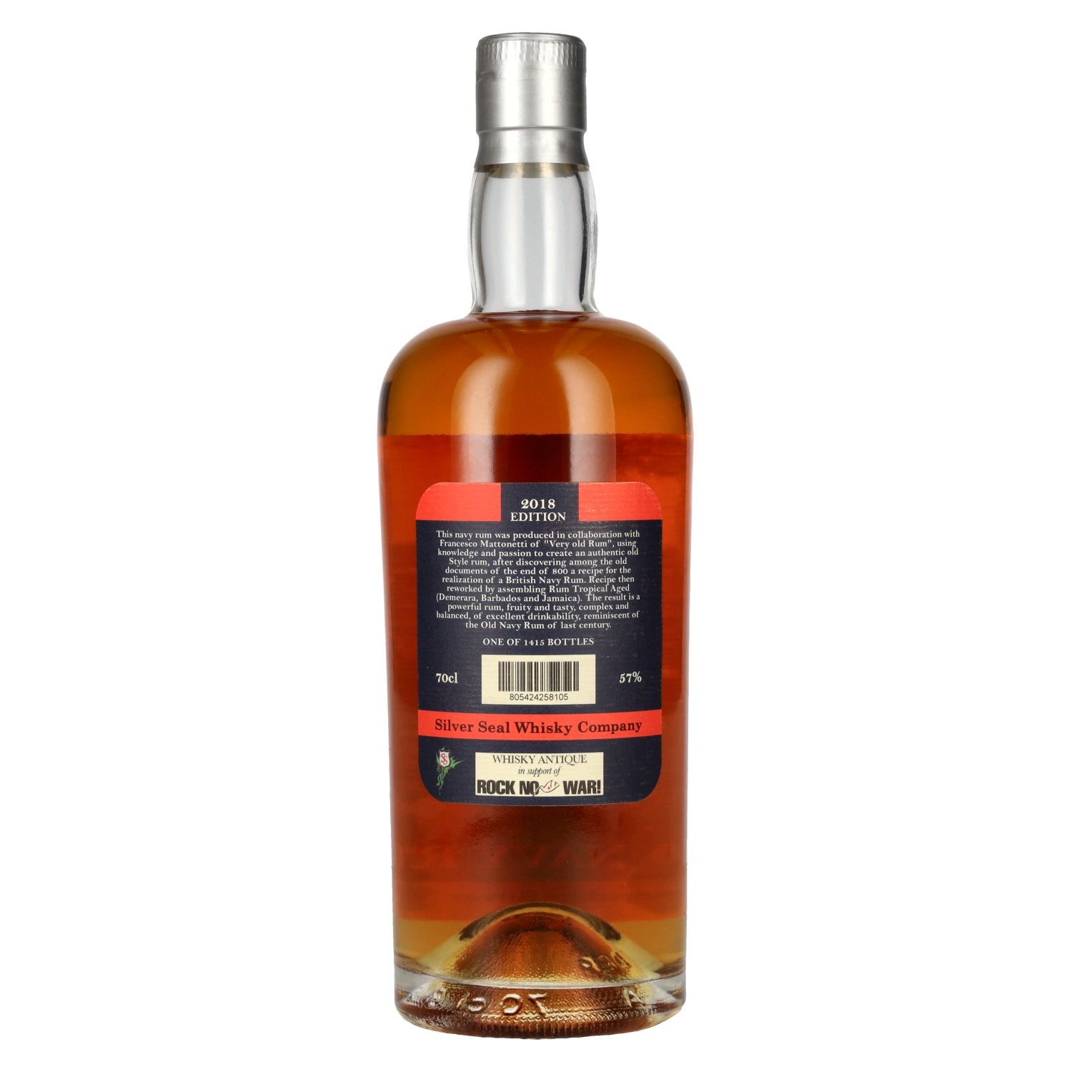 Silver Seal Old Navy Rum Edition 2018 57% ABV 0.7l