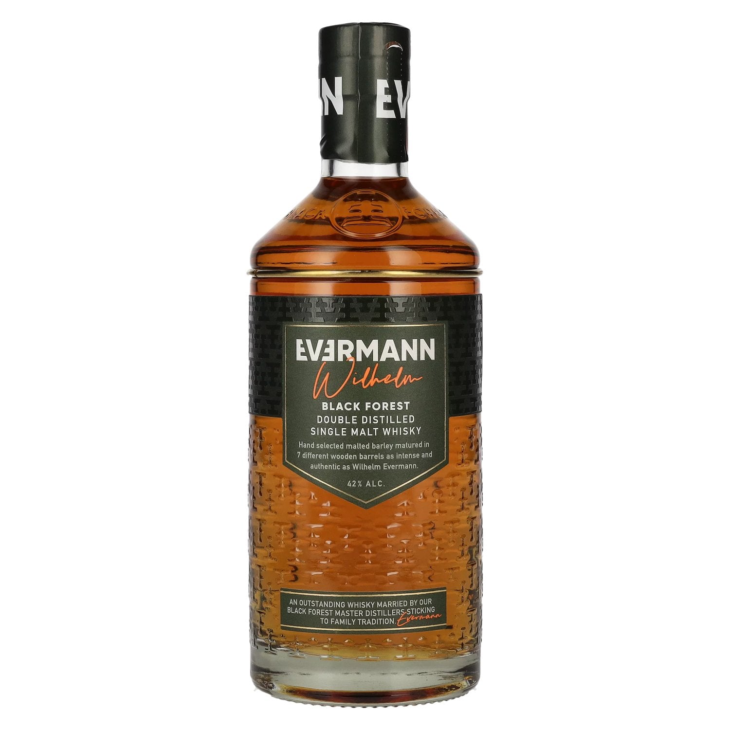 Evermann Wilhelm Black Forest Single Malt Whisky 42% Vol. 0.7l