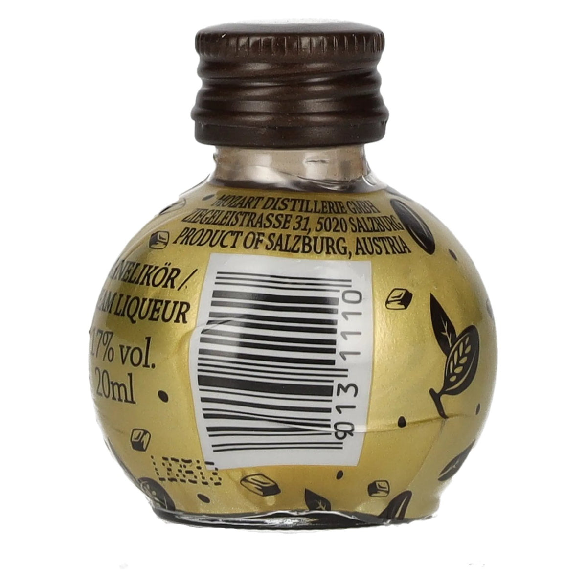 Mozart Chocolate Cream Liqueur 17% ABV 0.02 l