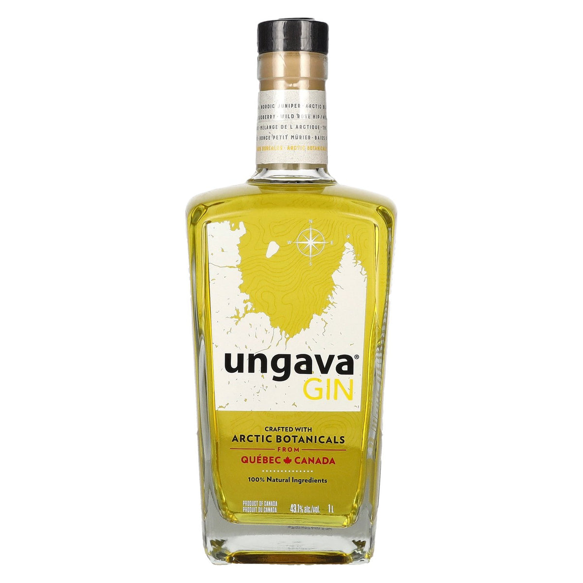 Ungava Canada Gin 43.1% Vol. 1L