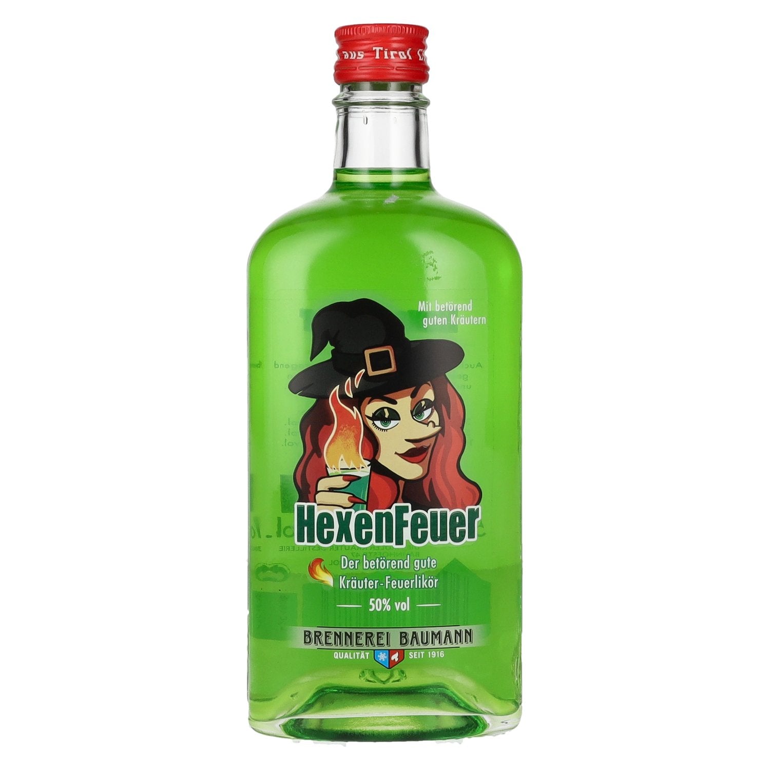 Baumann Witch's Fire Herbal Liqueur 50% Vol. 0.5l