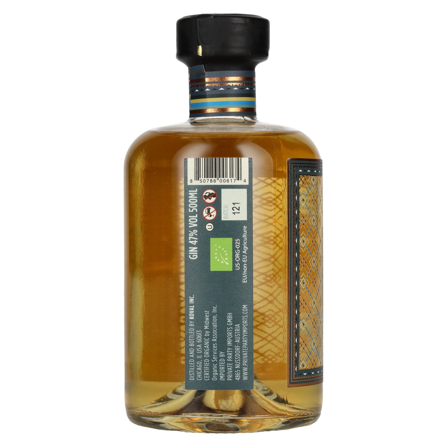 Koval BARRELED GIN 47% Vol. 0.5l