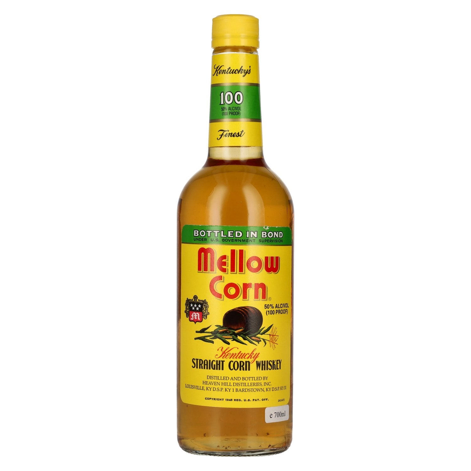 Mellow Corn Kentucky Straight Corn Whiskey 50% Vol. 0,7l