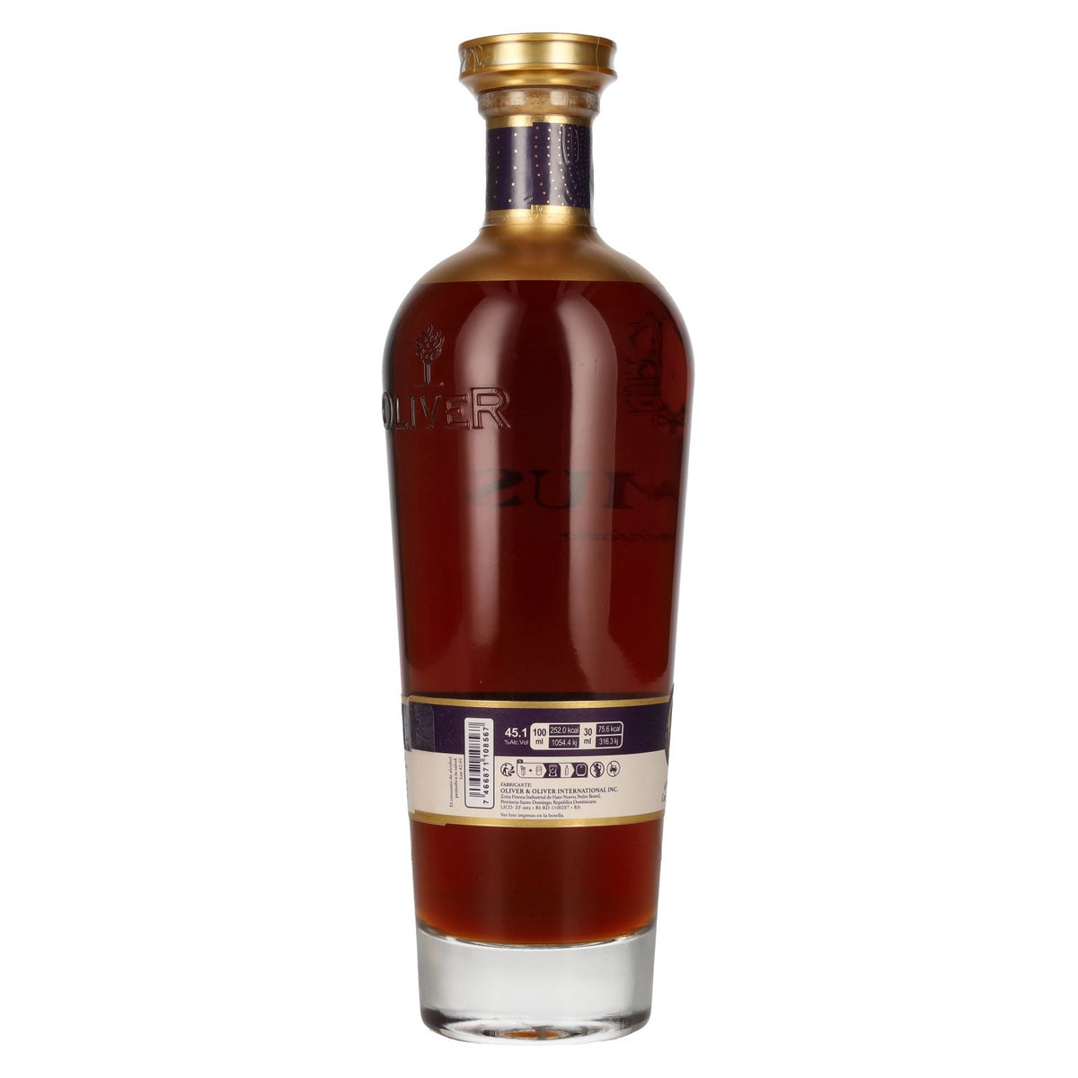 Opthimus 25 Summa Cum Laude Ron Artesanal Dominicano 45,1% Vol. 0,7l
