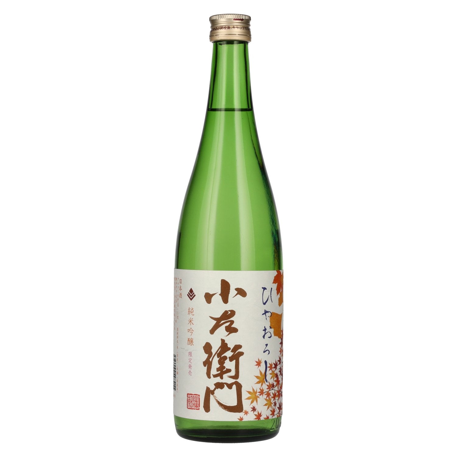 Kozaemon Junmai Ginjo Hiyaoroshi 15.5% Vol. 0.72L
