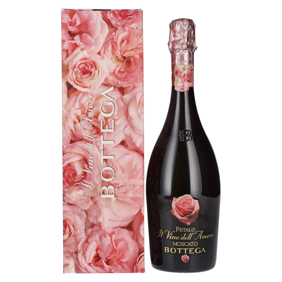 Bottega Petalo Moscato Il Vino dell'Amore 6.5% ABV 0.75l in a gift box
