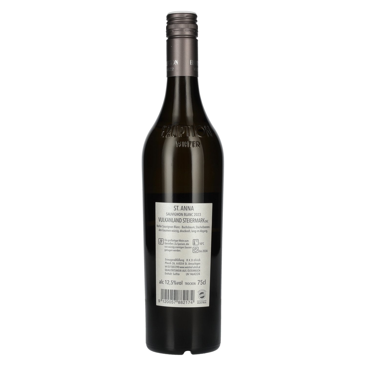 Weinhof Ulrich ST. ANNA Sauvignon Blanc Vulkanland Steiermark DAC 2023 12,5% Vol. 0,75l