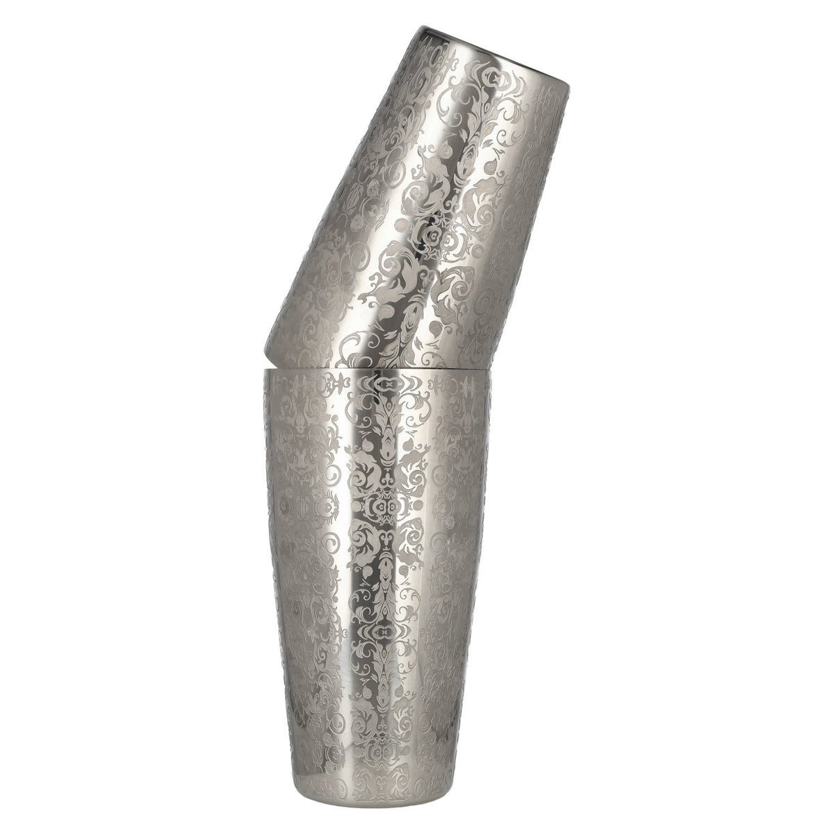 Boston shaker with an ivy pattern