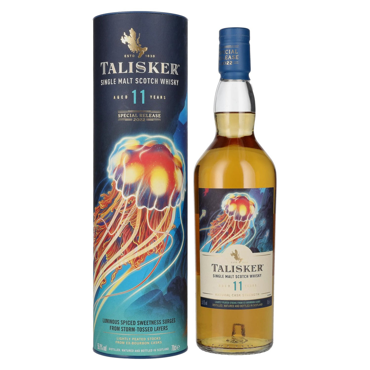 Talisker 11 Years Old Single Malt Special Release 2022 55.1% Vol. 0.7l in Gift Box