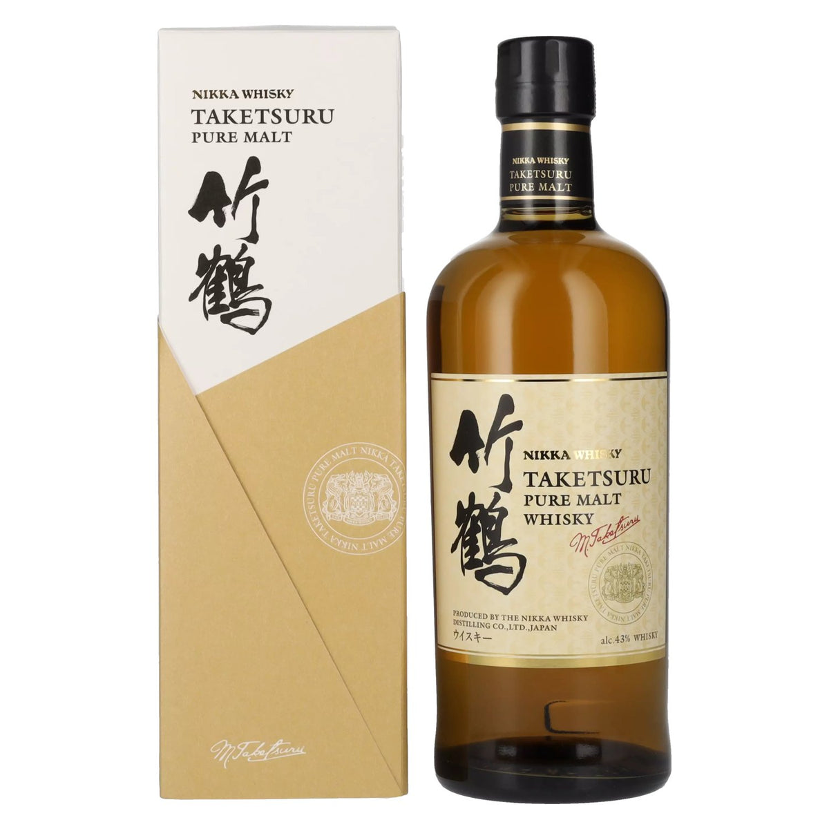 Nikka Whisky Taketsuru PURE MALT 43% Vol. 0.7L in gift box