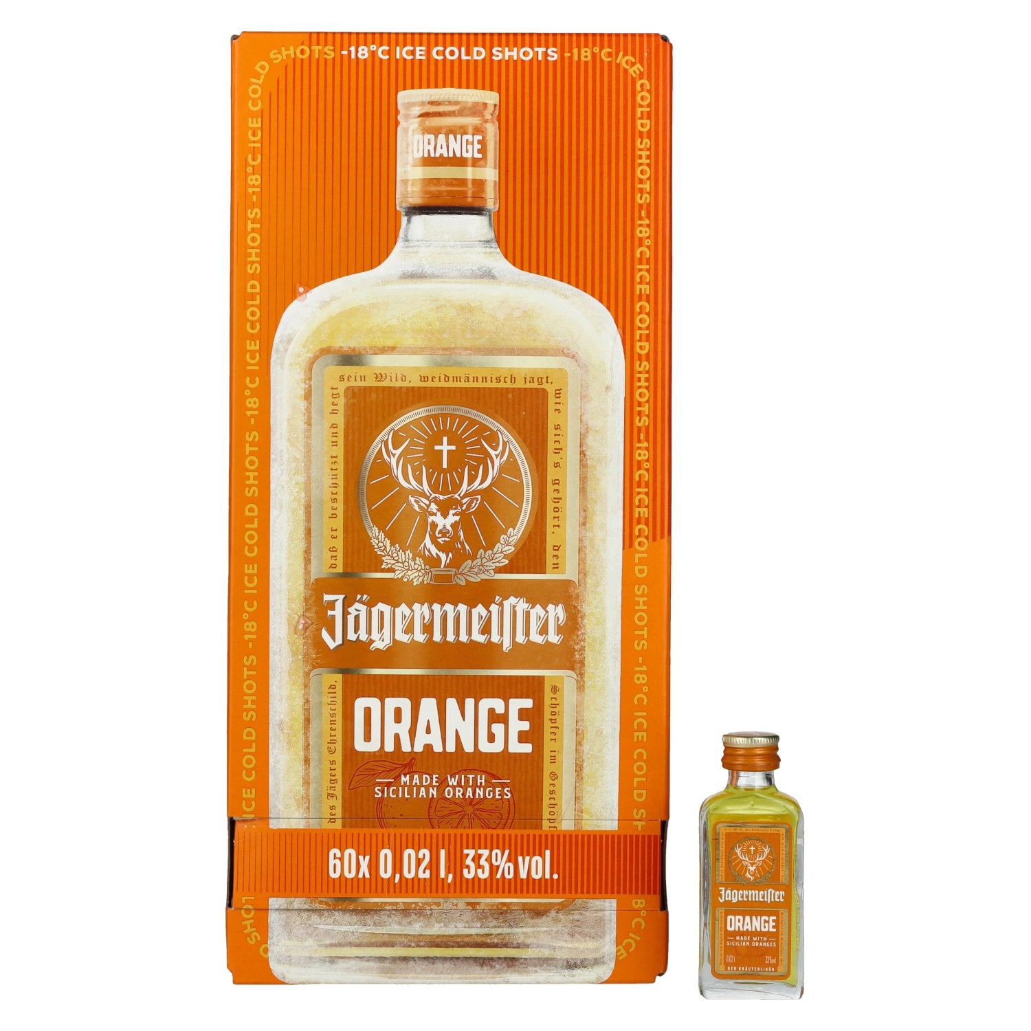 Jägermeister Orange 33% Vol. 60x0.02l