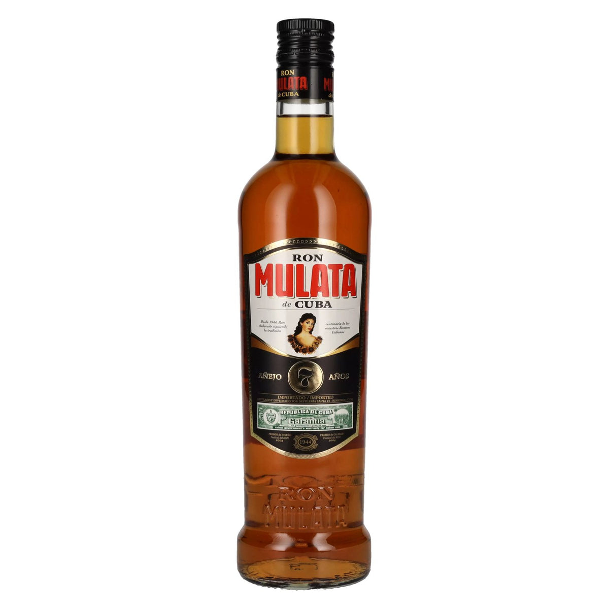 Ron Mulata de Cuba Añejo 7 Años 38% Vol. 0.7l