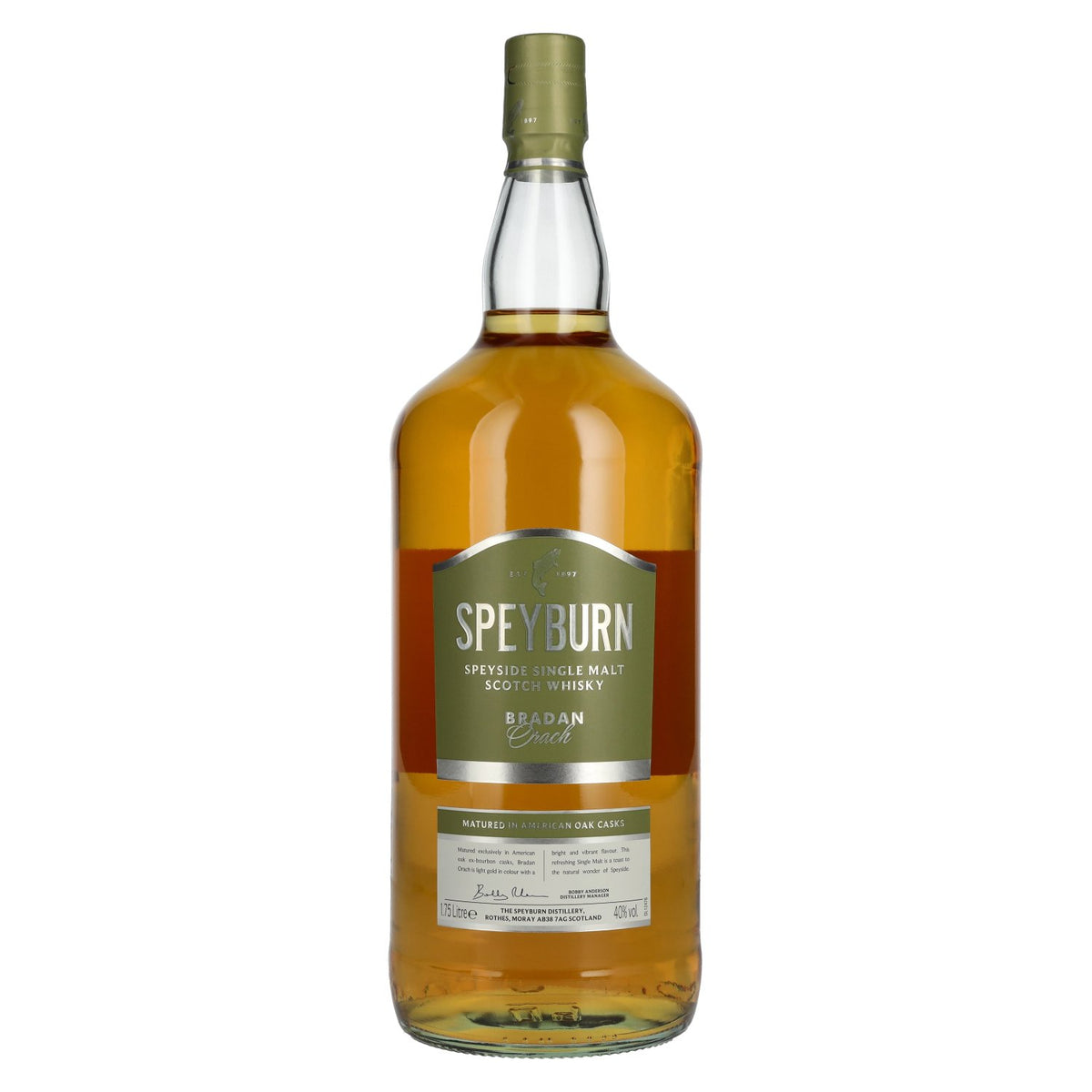 Speyburn BRADAN ORACH Highland Single Malt Scotch Whisky 40% Vol. 1.75l