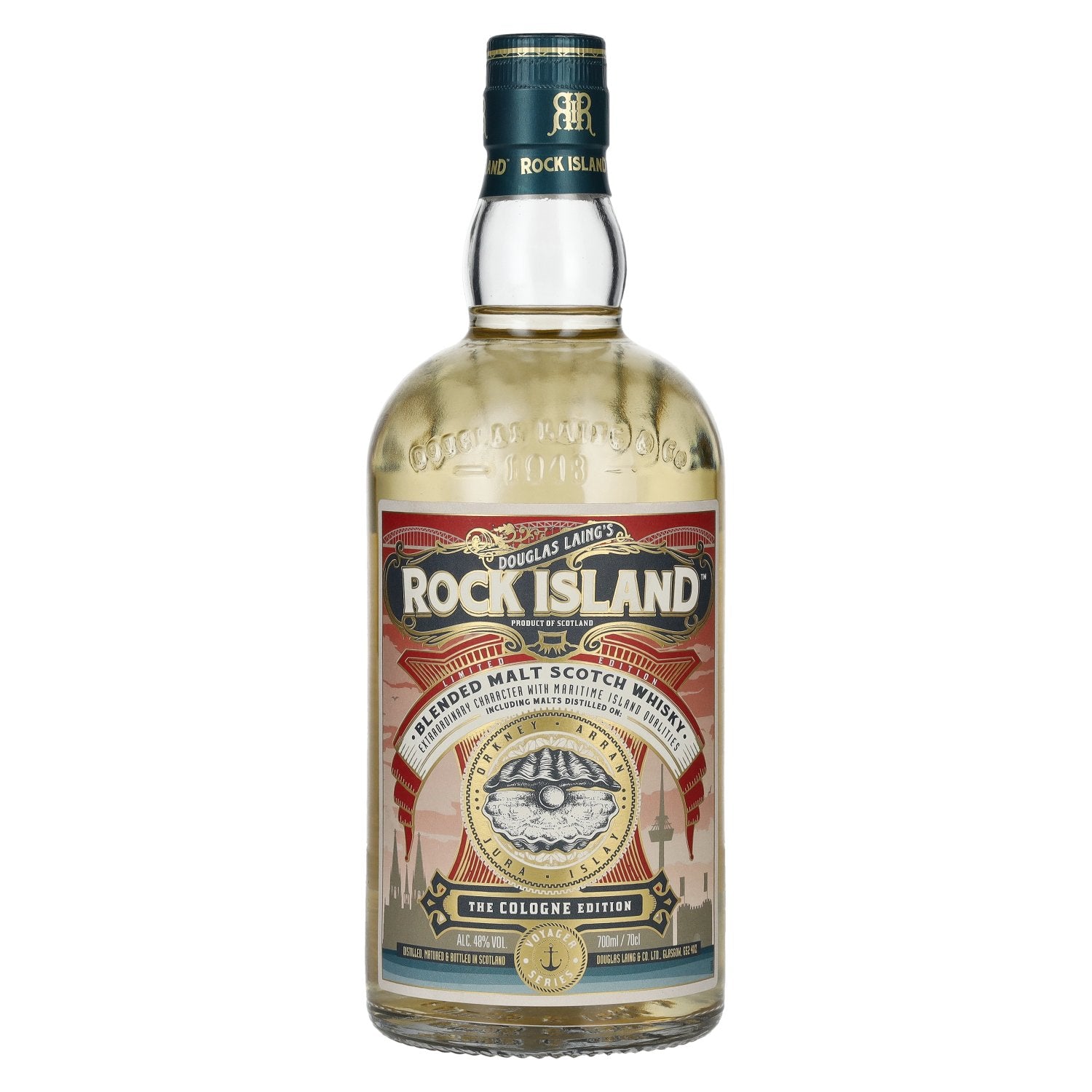 Douglas Laing ROCK ISLAND The Cologne Edition Blended Malt Limited Edition 48% Vol. 0.7l