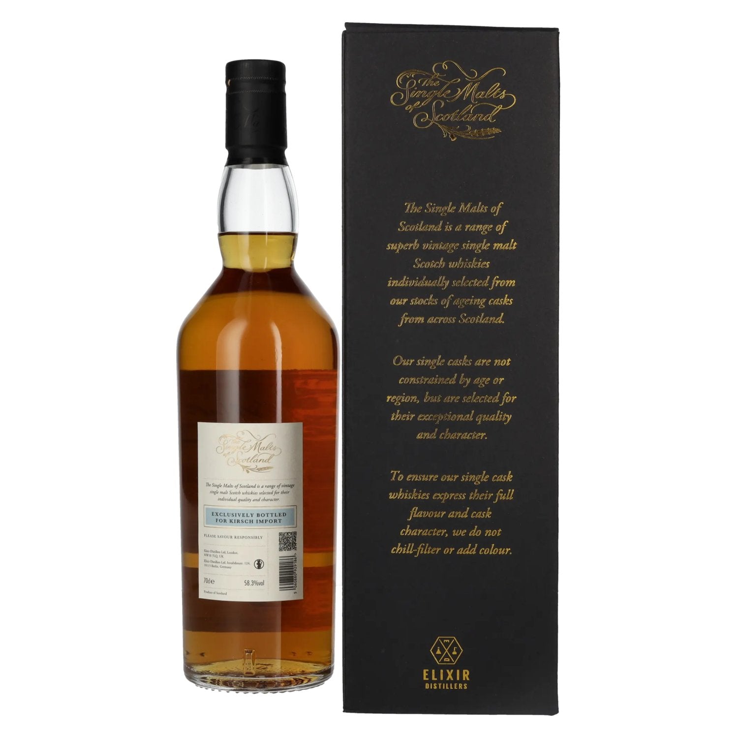 Dailuaine 11 Years Old KIRSCH IMPORT Speyside Single Malt 2012 58.3% Vol. 0.7l in Gift Box