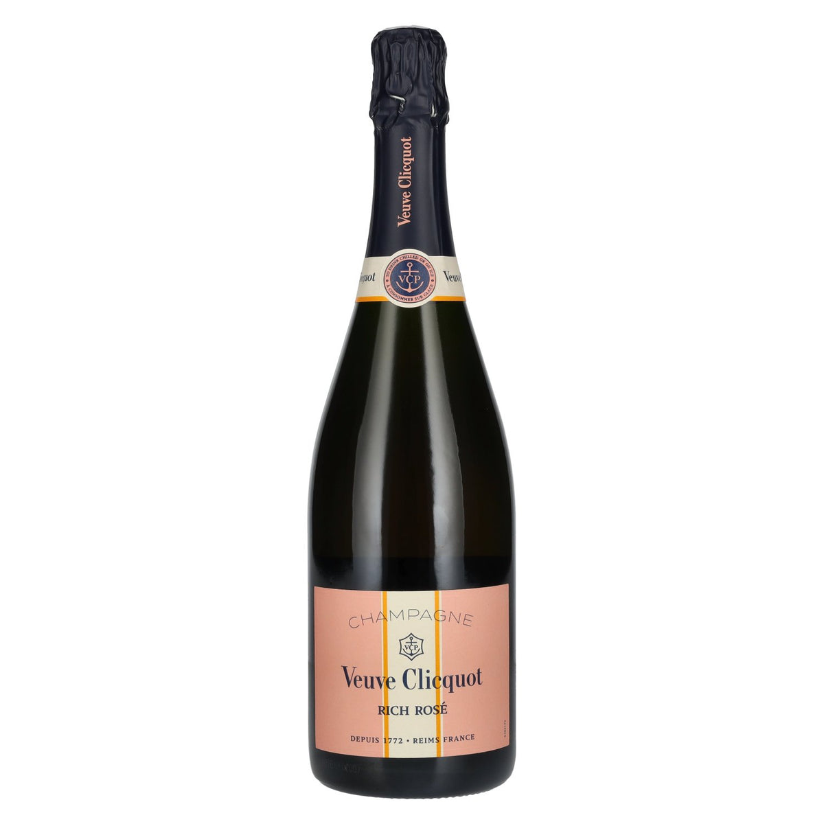 Veuve Clicquot Champagne Rich ROSÉ 12% Vol. 0,75l