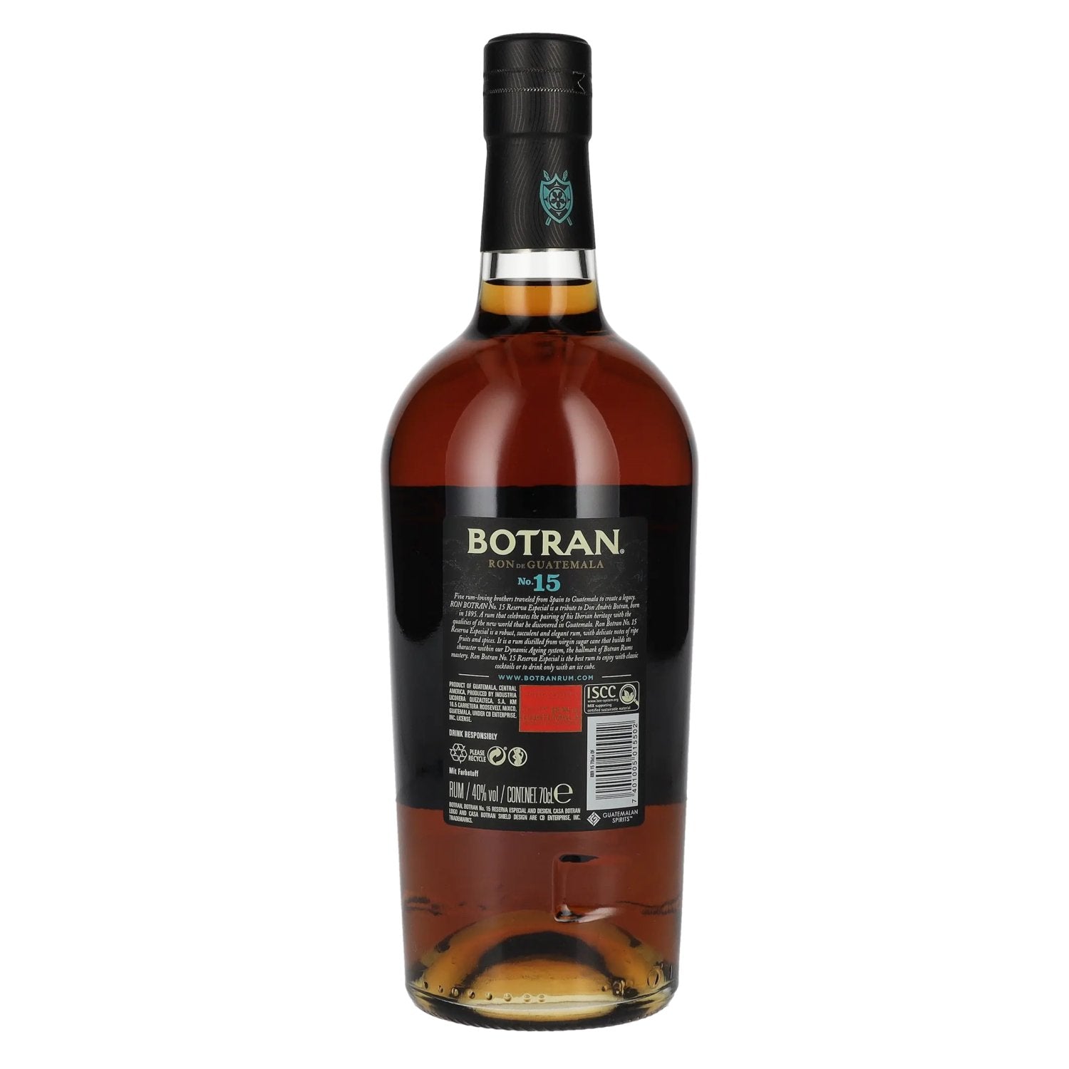 Botran Ron Añejado Reserva Especial No. 15 40% Vol. 0,7l