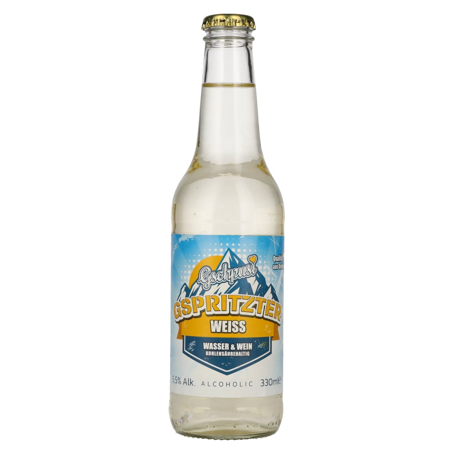 Gschpusi gspritzter weiss 5,5% Vol. 0,33l