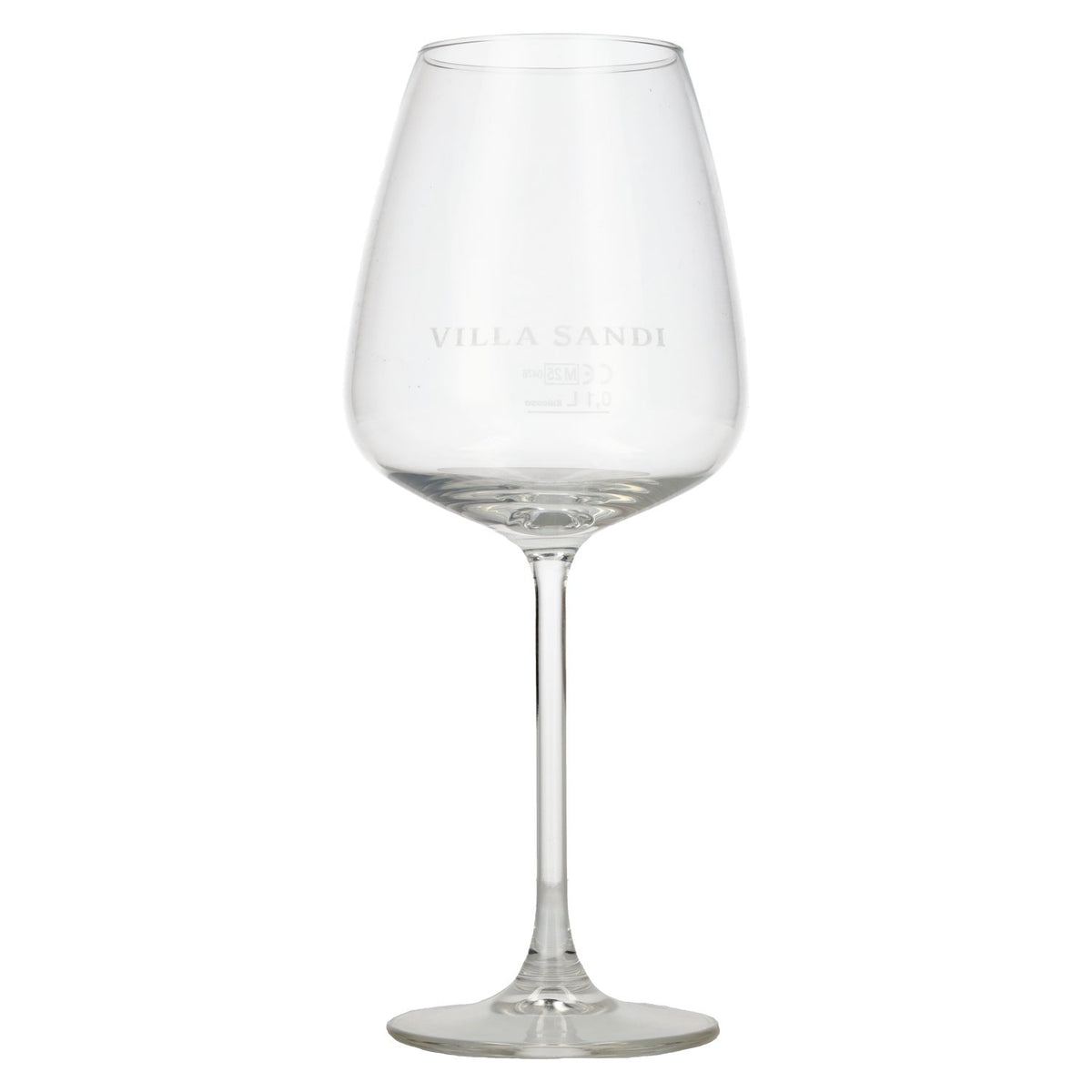 Villa Sandi Stemmed Glass with 0.1l Calibration Mark