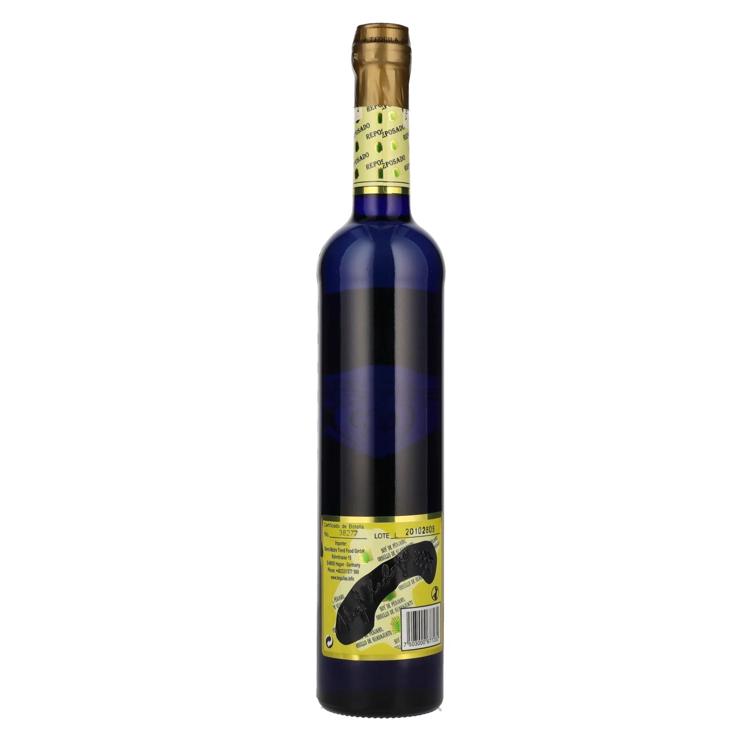 Corralejo Tequila REPOSADO 100% Agave 38% Vol. 0.7l