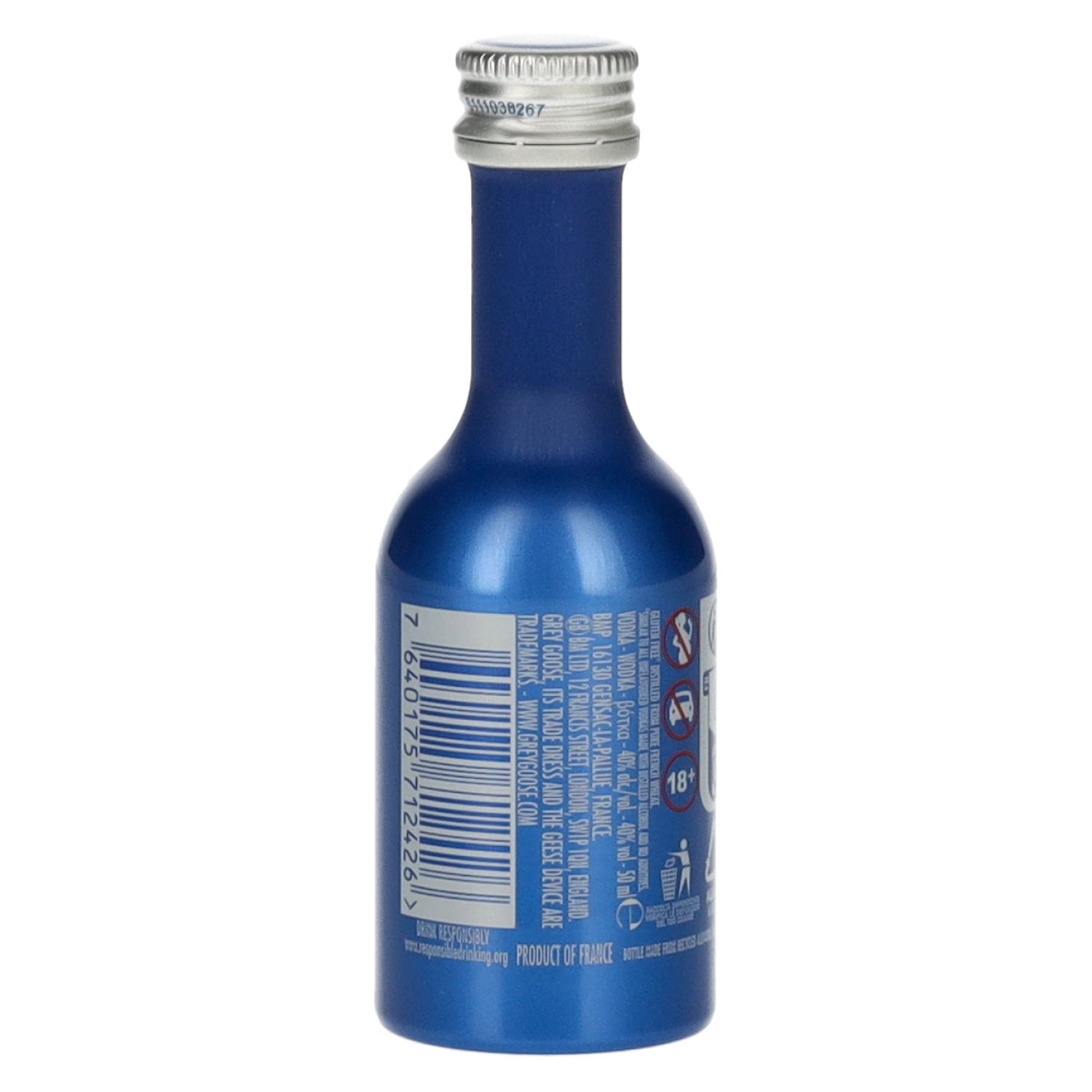 Grey Goose Vodka 40% Vol. 0.05l Aluminum