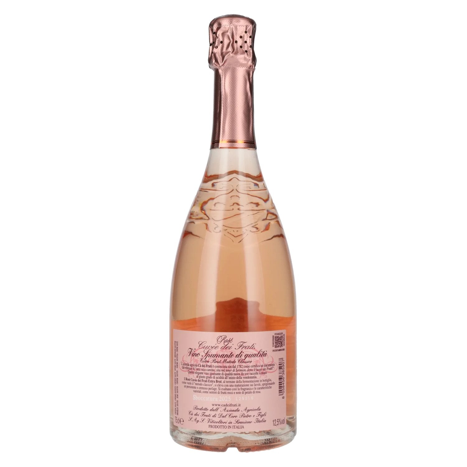 Cà dei Frati Rosè Cuvèe dei Frati EXTRA BRUT V.S.Q. Met Class 12,5% Vol. 0,75l
