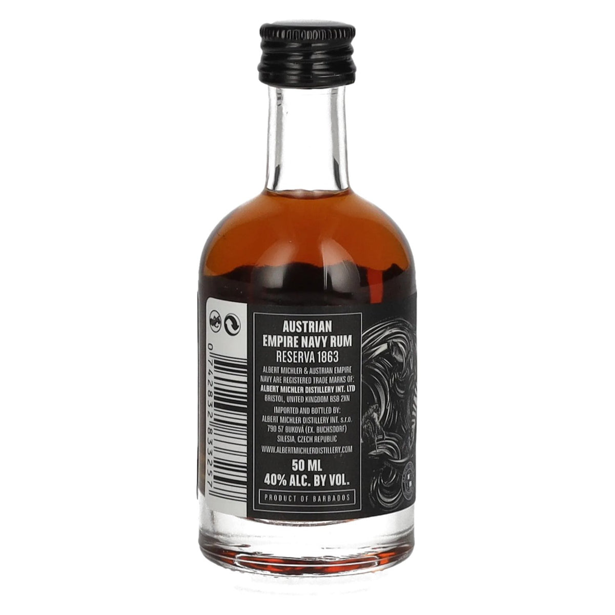 Austrian Empire Navy RESERVA 1863 Rum 40% vol. 0.05 l