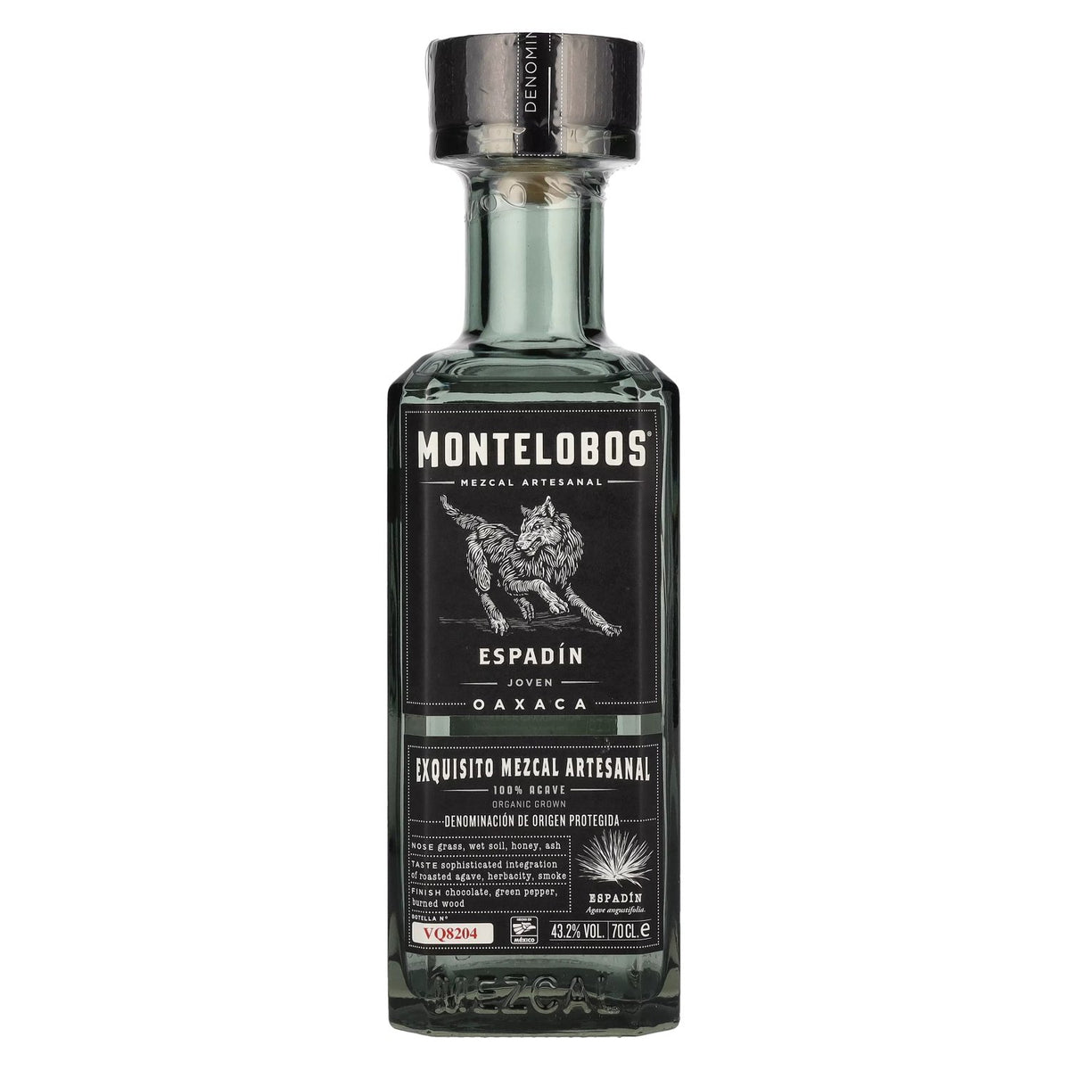Montelobos ESPADÍN Joven 100% Agave Mezcal Artesanal 43.2% Vol. 0.7l