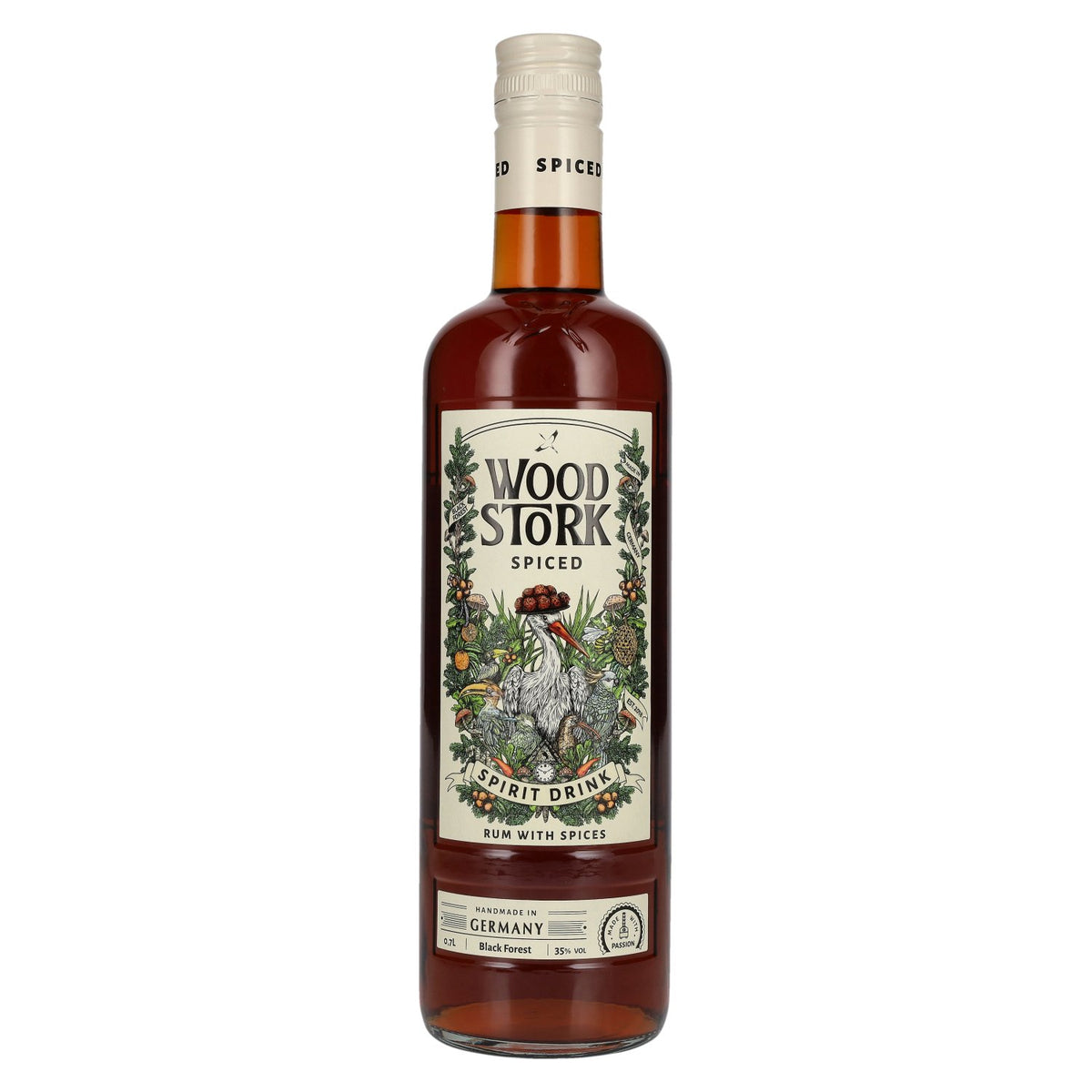 Wood Stork Spiced Black Forest Spirit Drink 35% ABV 0.7l