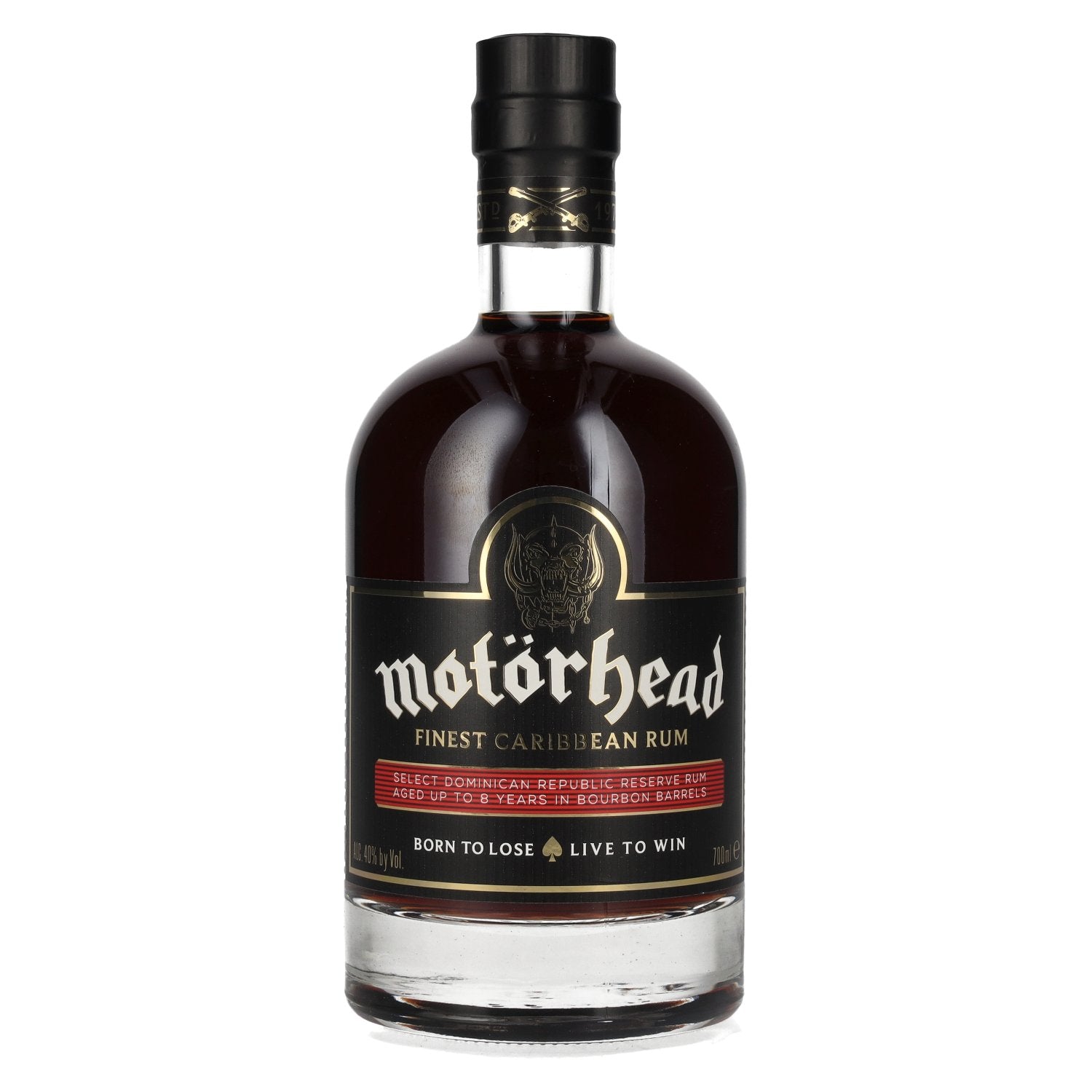 Motörhead Finest Caribbean Rum 40% Vol. 0.7l