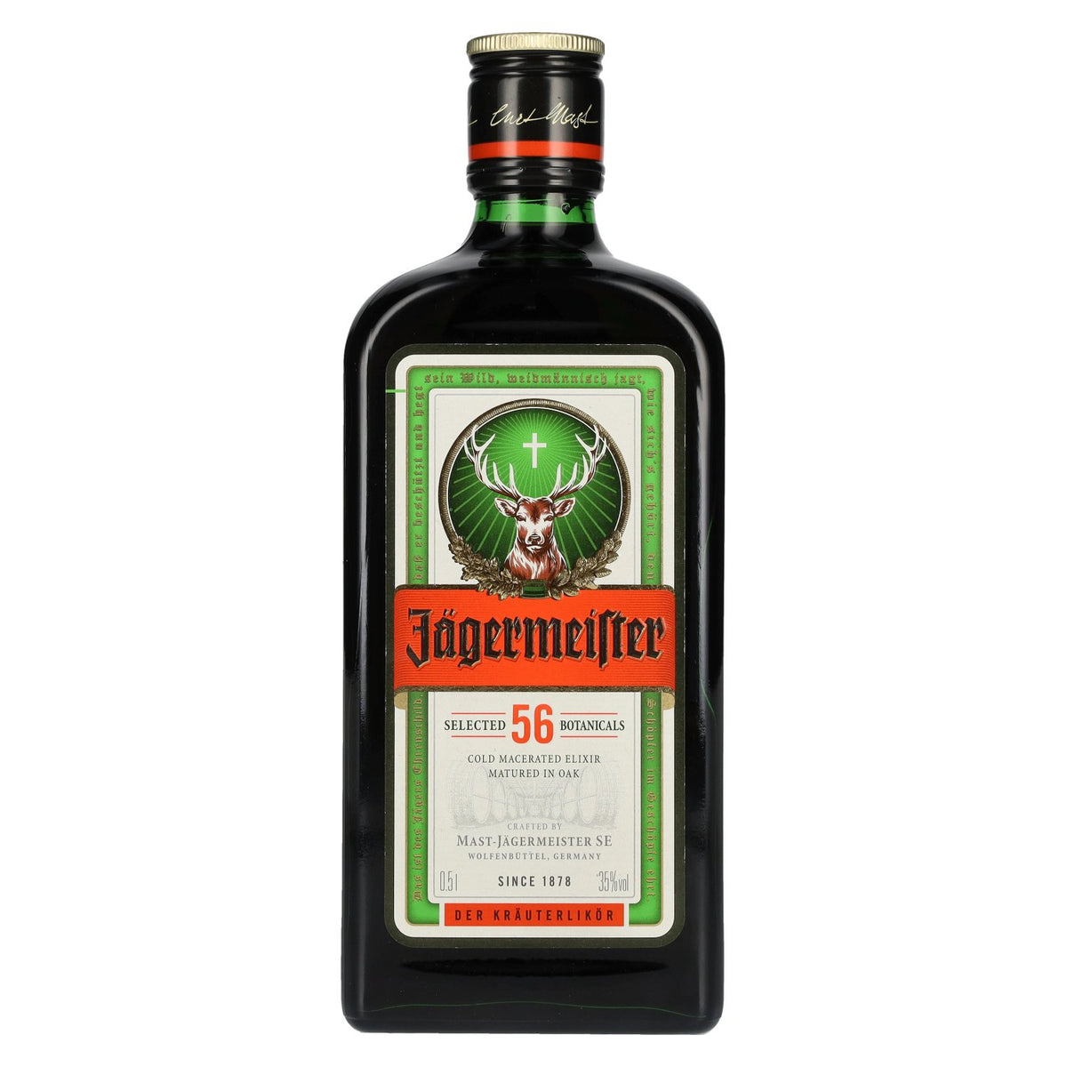 Jägermeister 35% ABV 0.5l