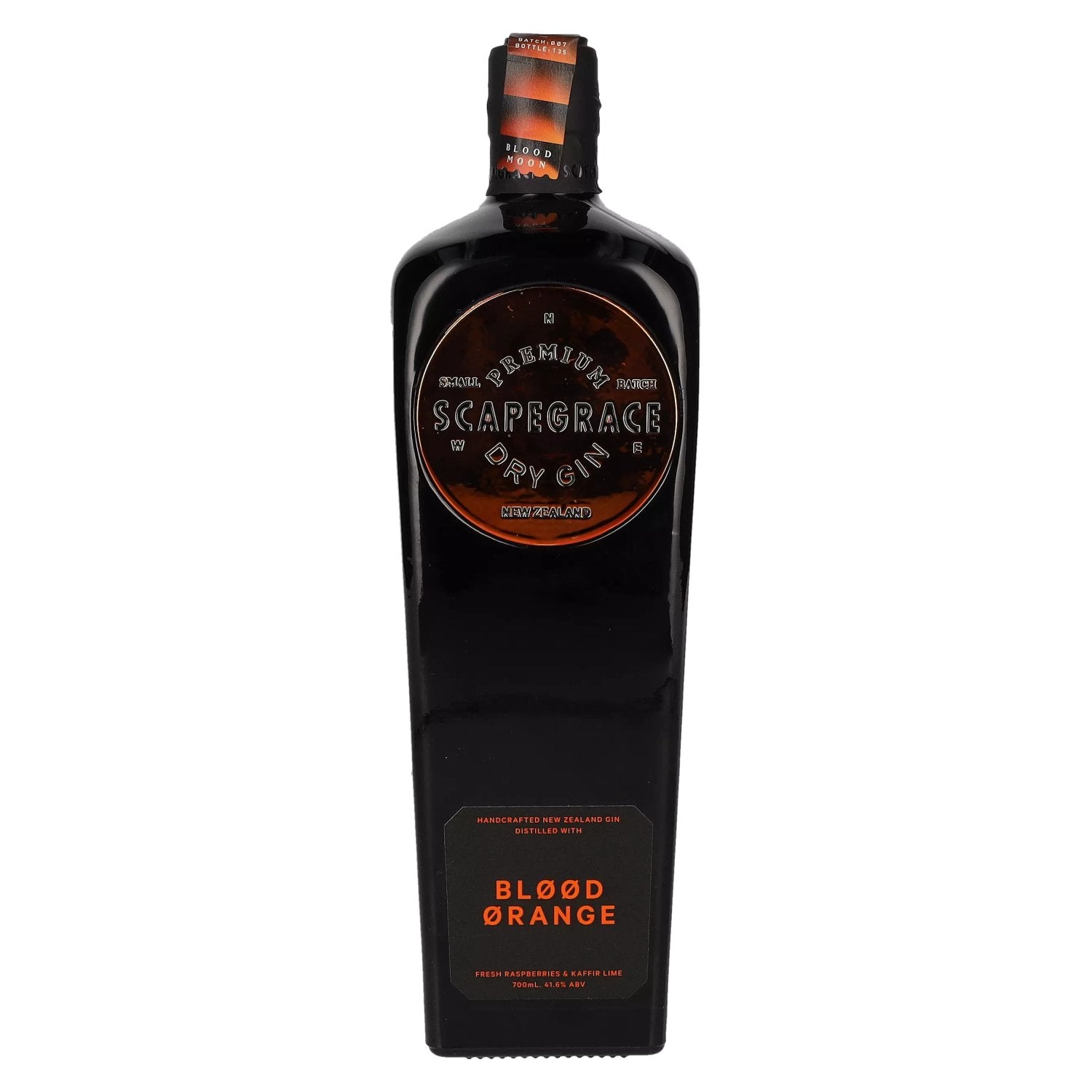 Scapegrace BLOOD MOON ORANGE Premium Dry Gin 41.6% Vol. 0.7l