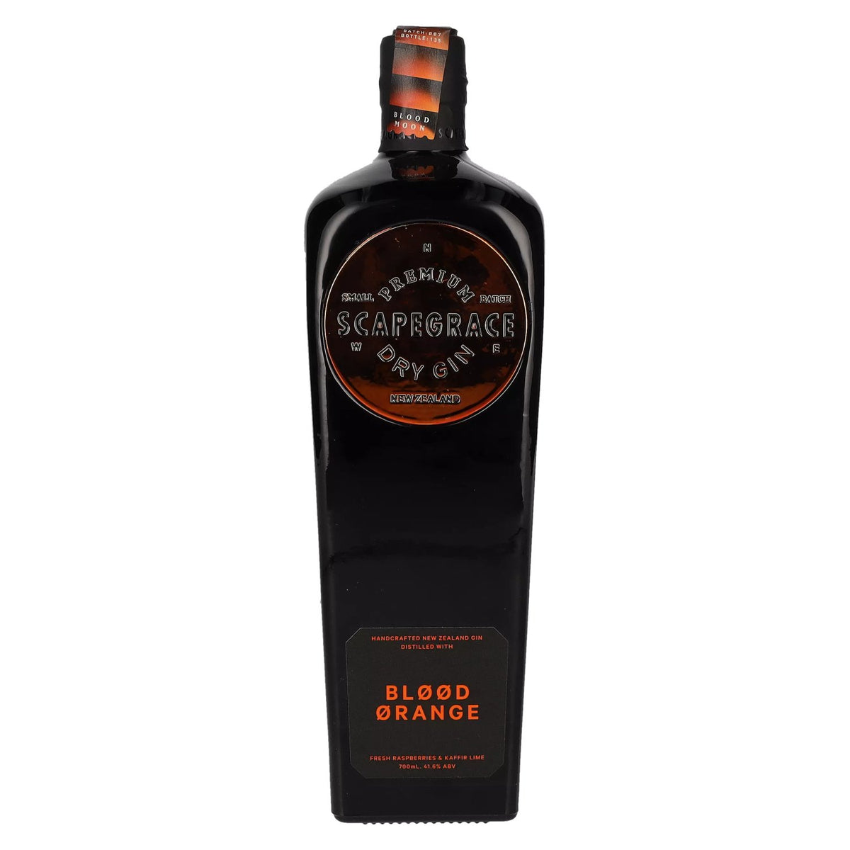 Scapegrace BLOOD MOON ORANGE Premium Dry Gin 41.6% Vol. 0.7l