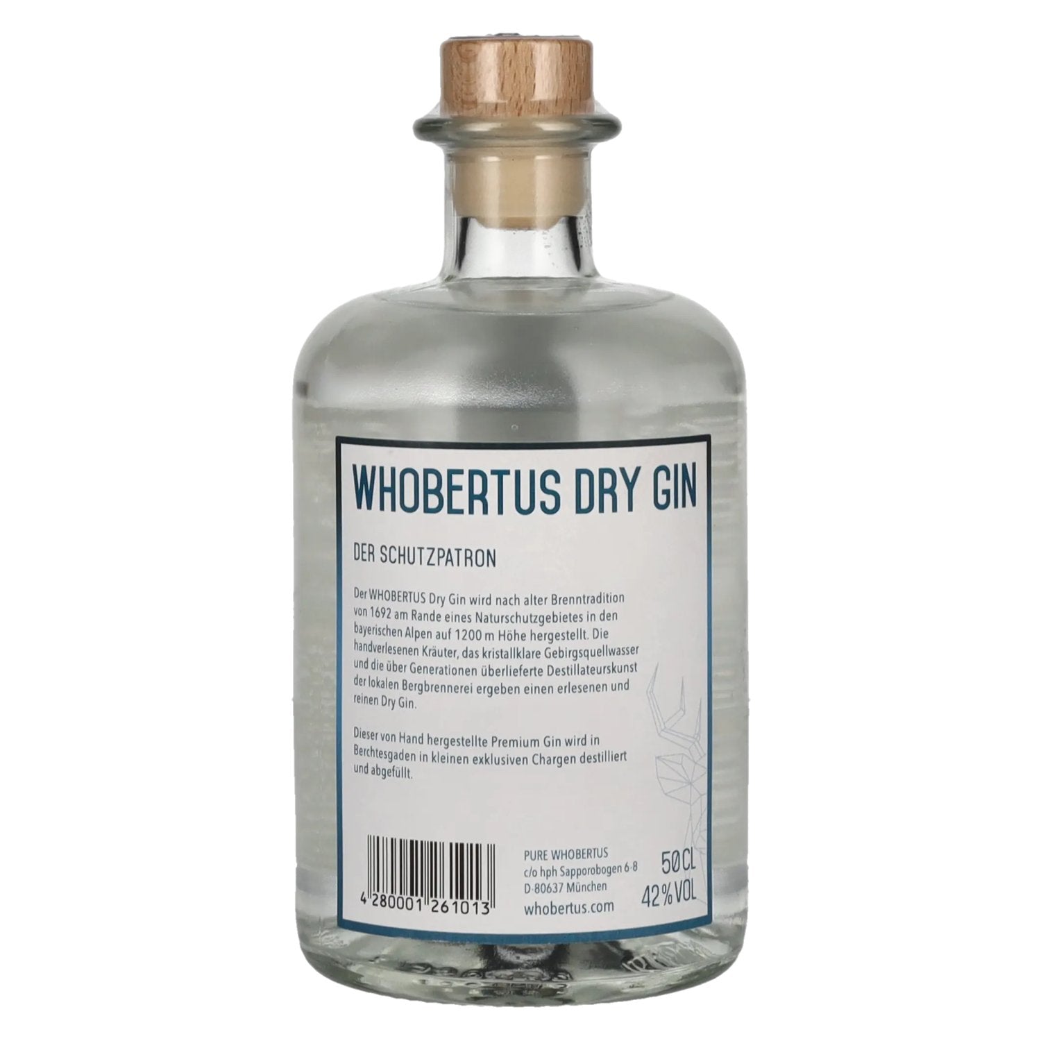Whobertus Dry Gin 42% Vol. 0.5L