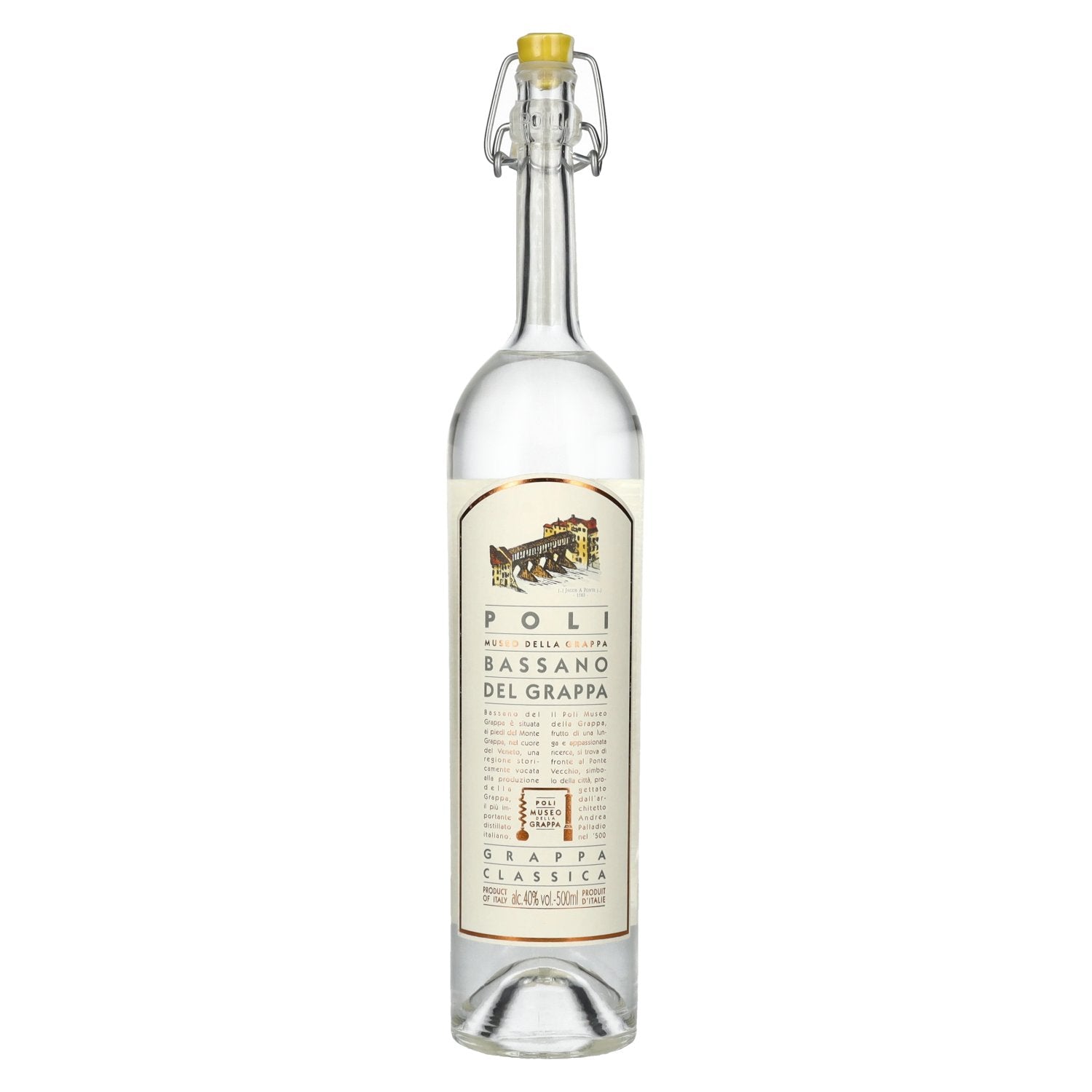 Poli Bassano del Grappa Classica 40% Vol. 0.5l